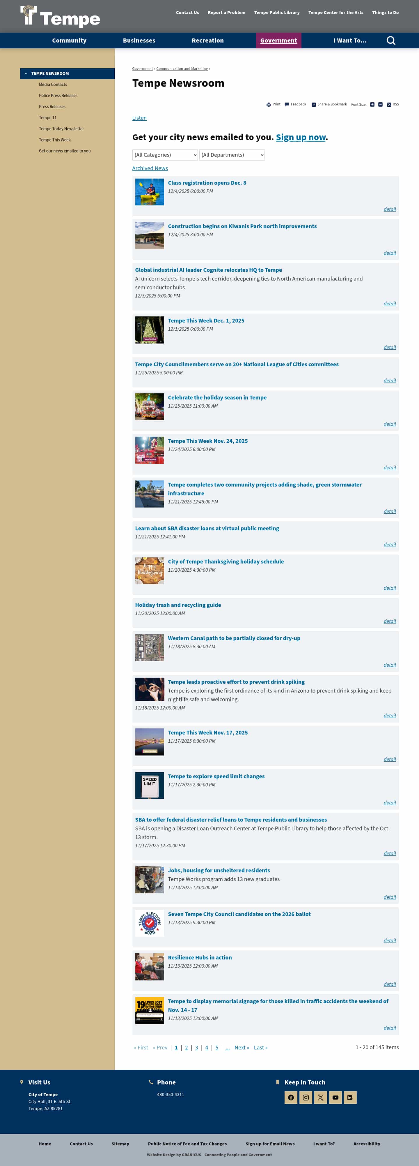 Latest website image capture