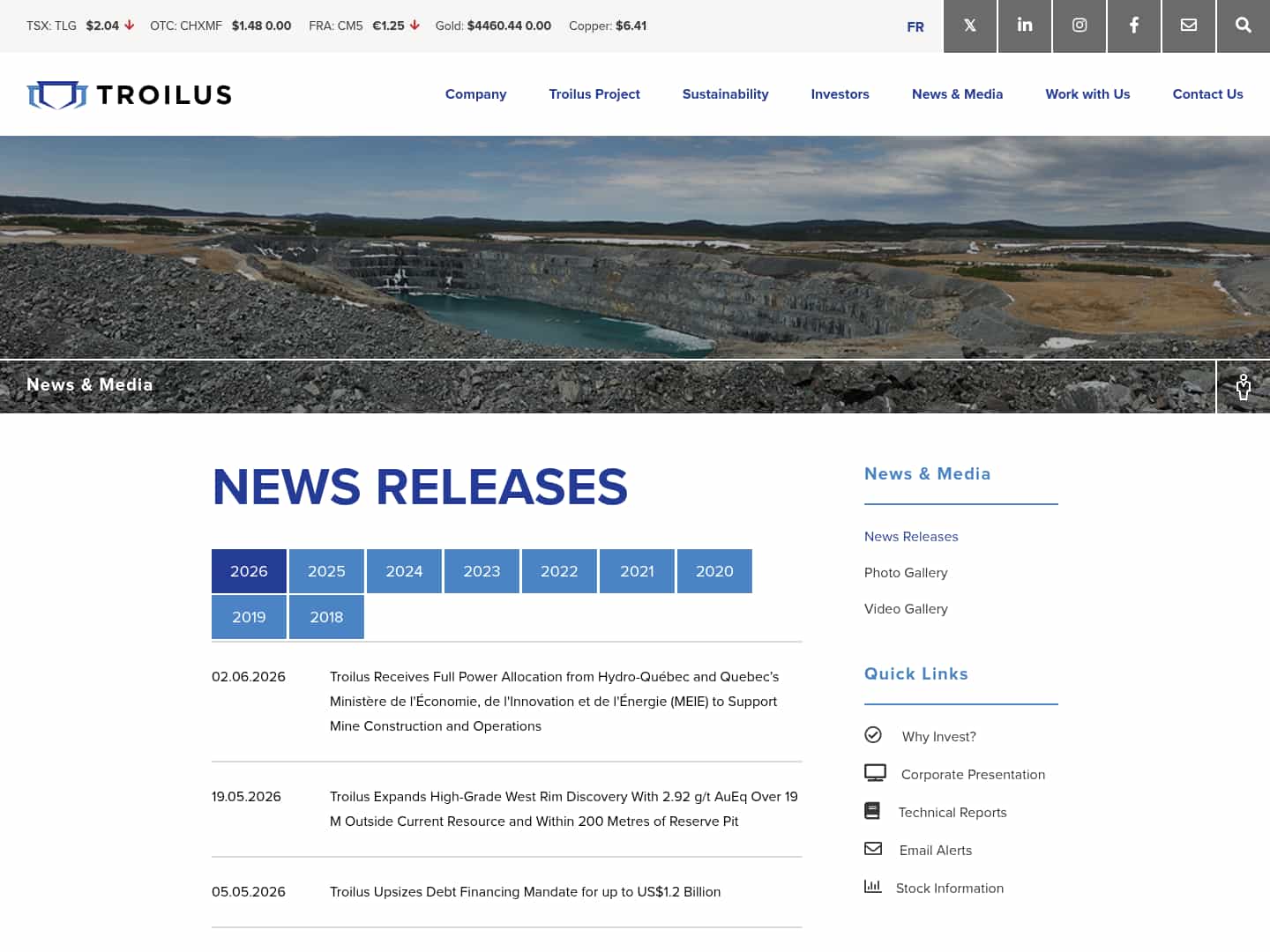 Latest website image capture