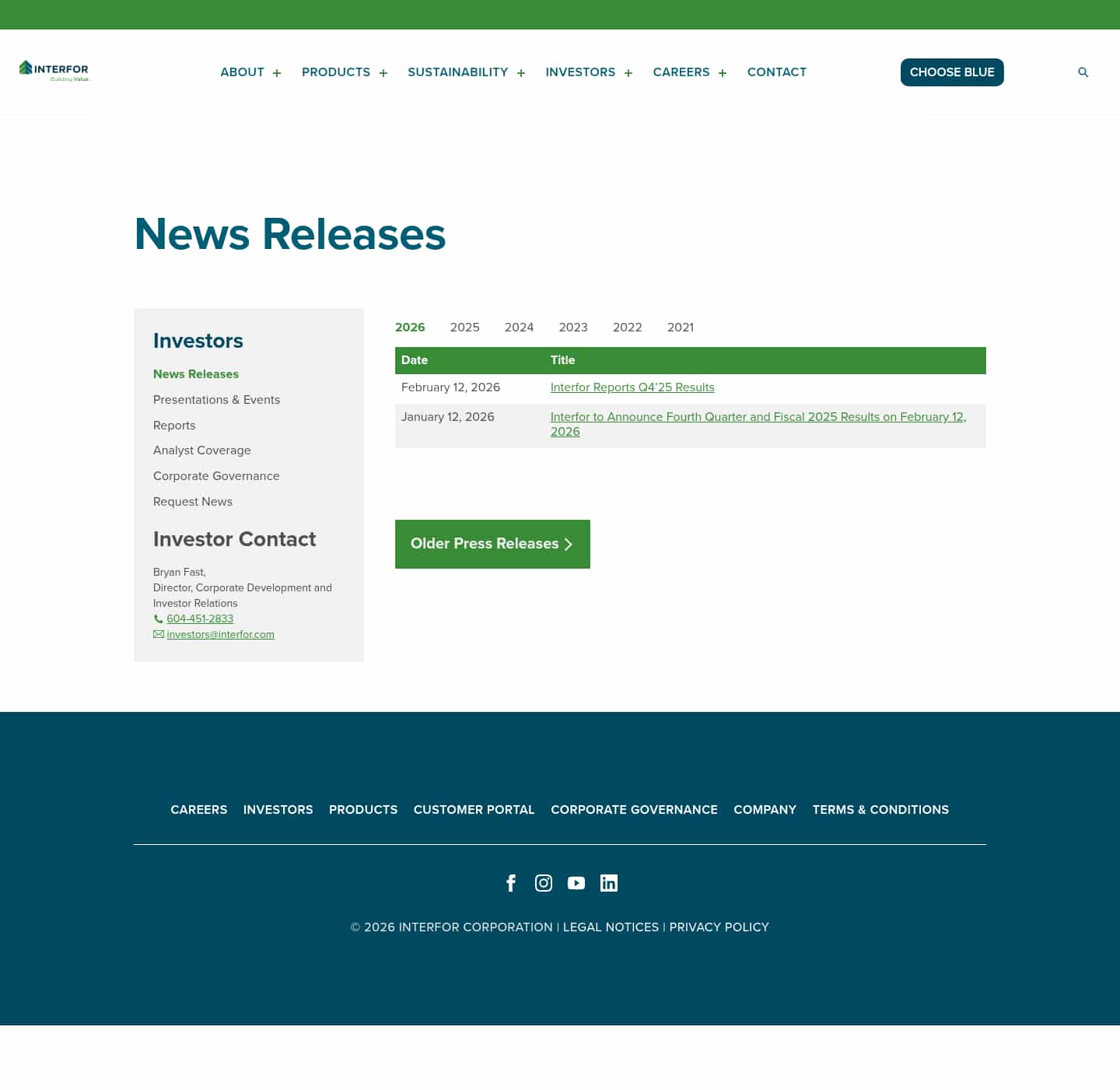 Latest website image capture
