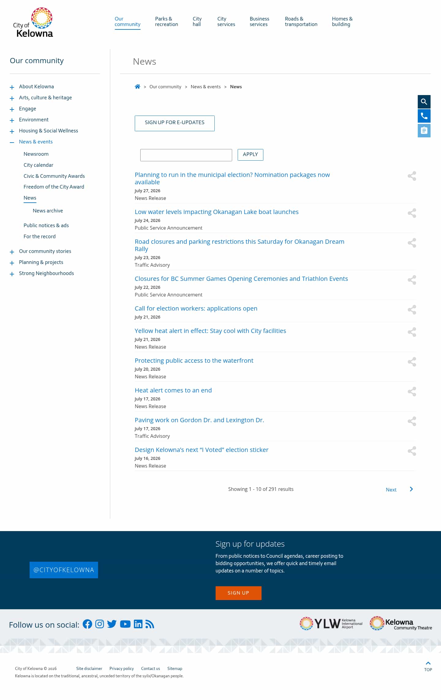 Latest website image capture