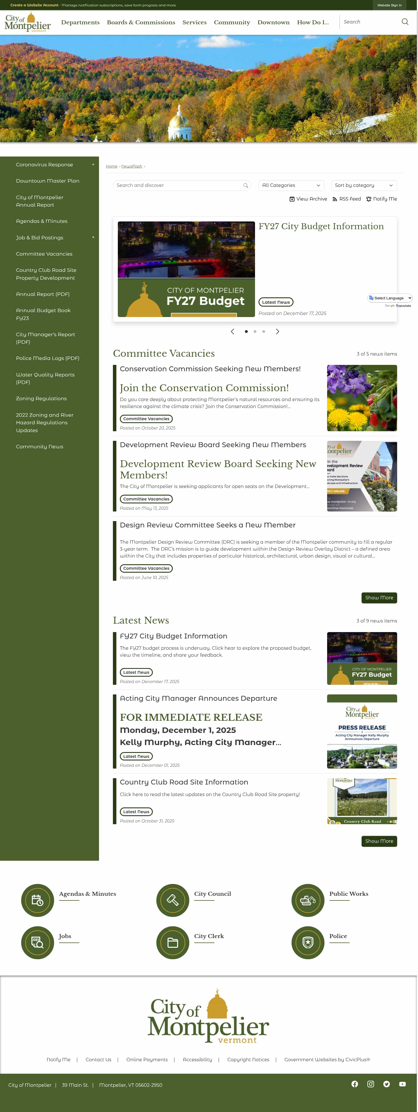 Latest website image capture