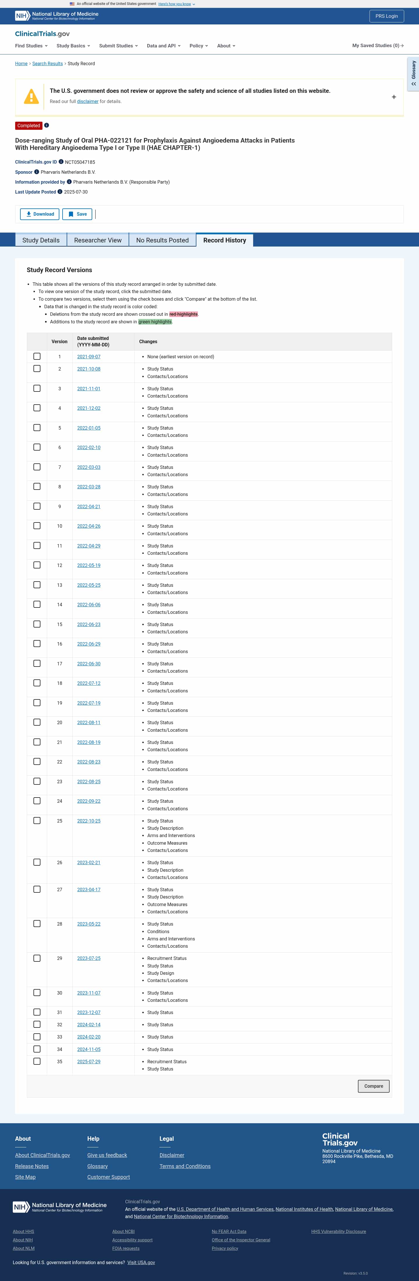 Latest website image capture