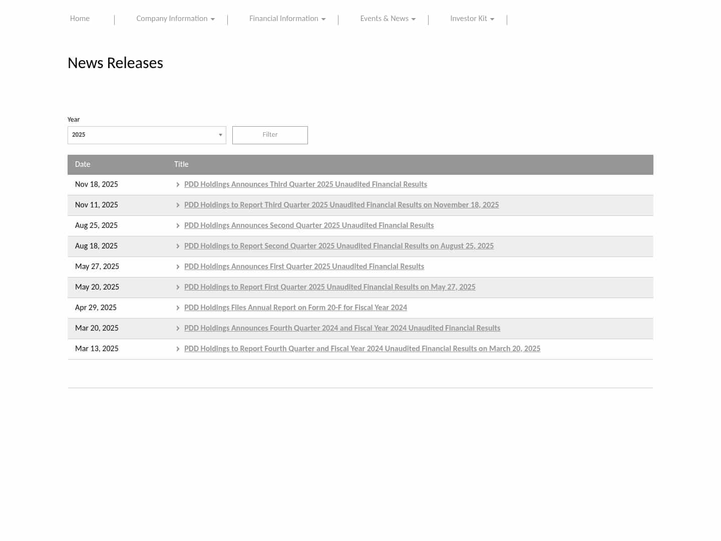 Latest website image capture