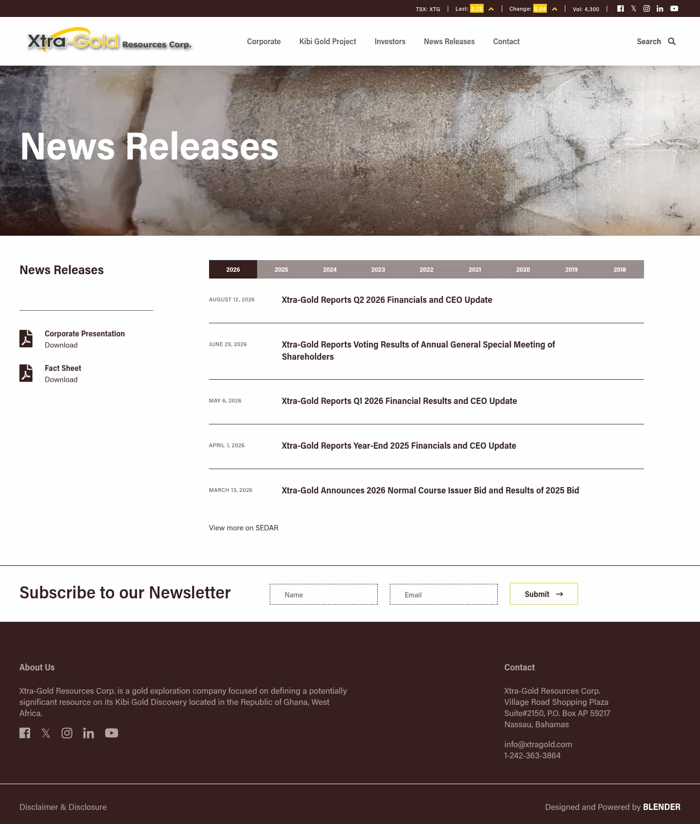 Latest website image capture