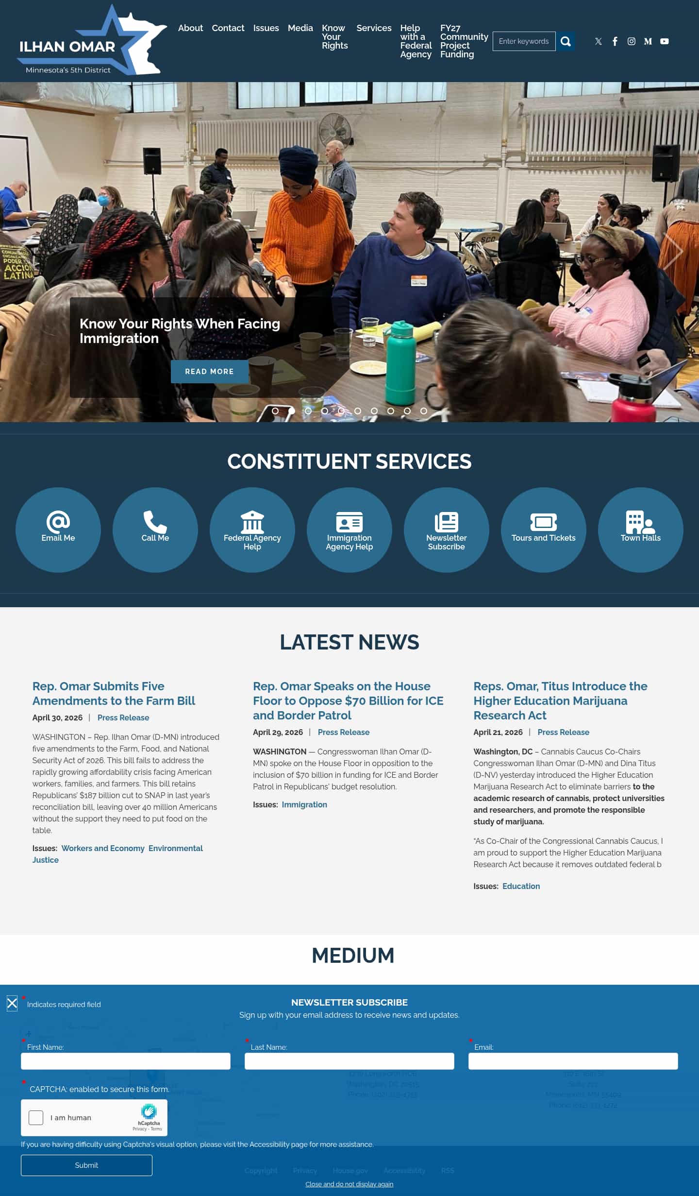 Latest website image capture