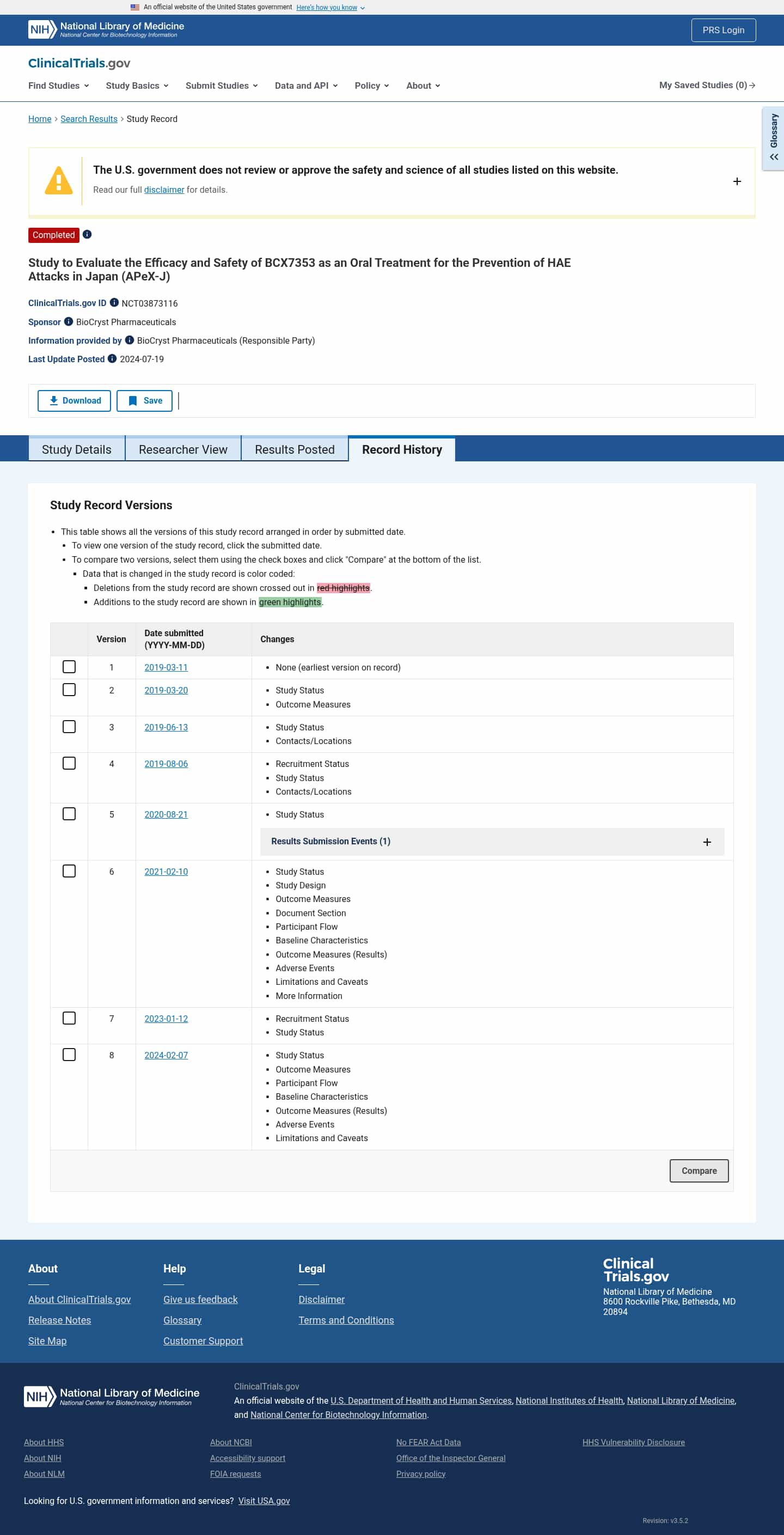 Latest website image capture