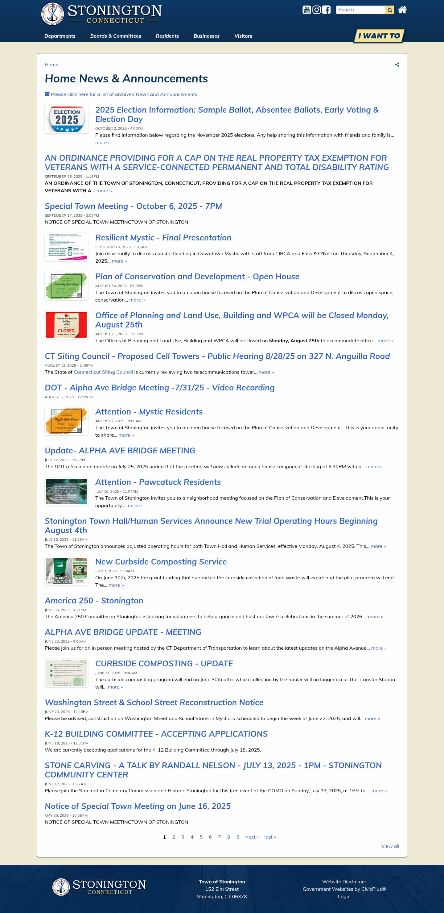 Latest website image capture