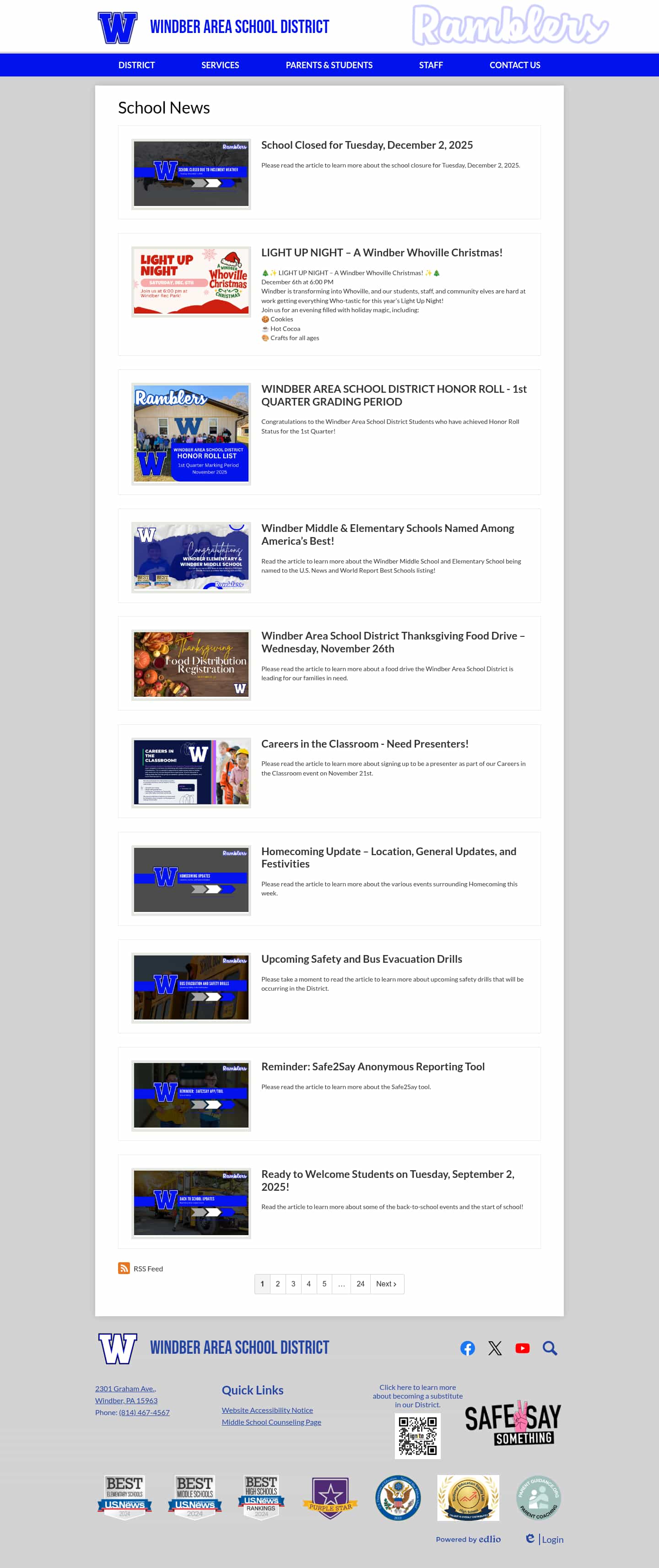 Latest website image capture