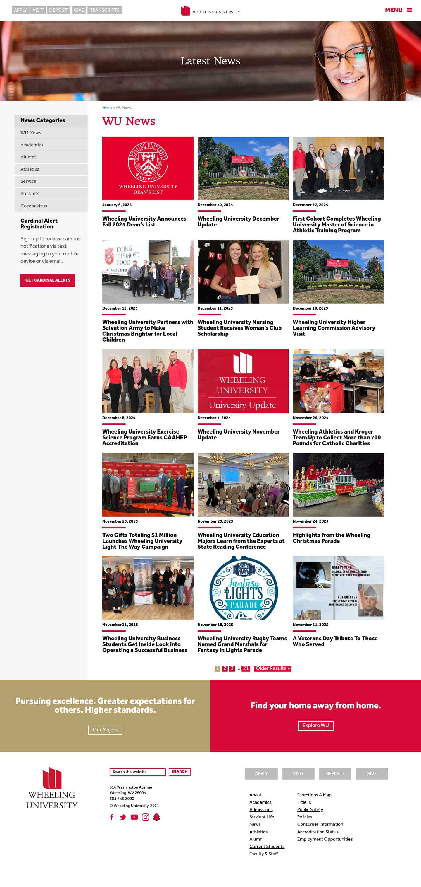 Latest website image capture