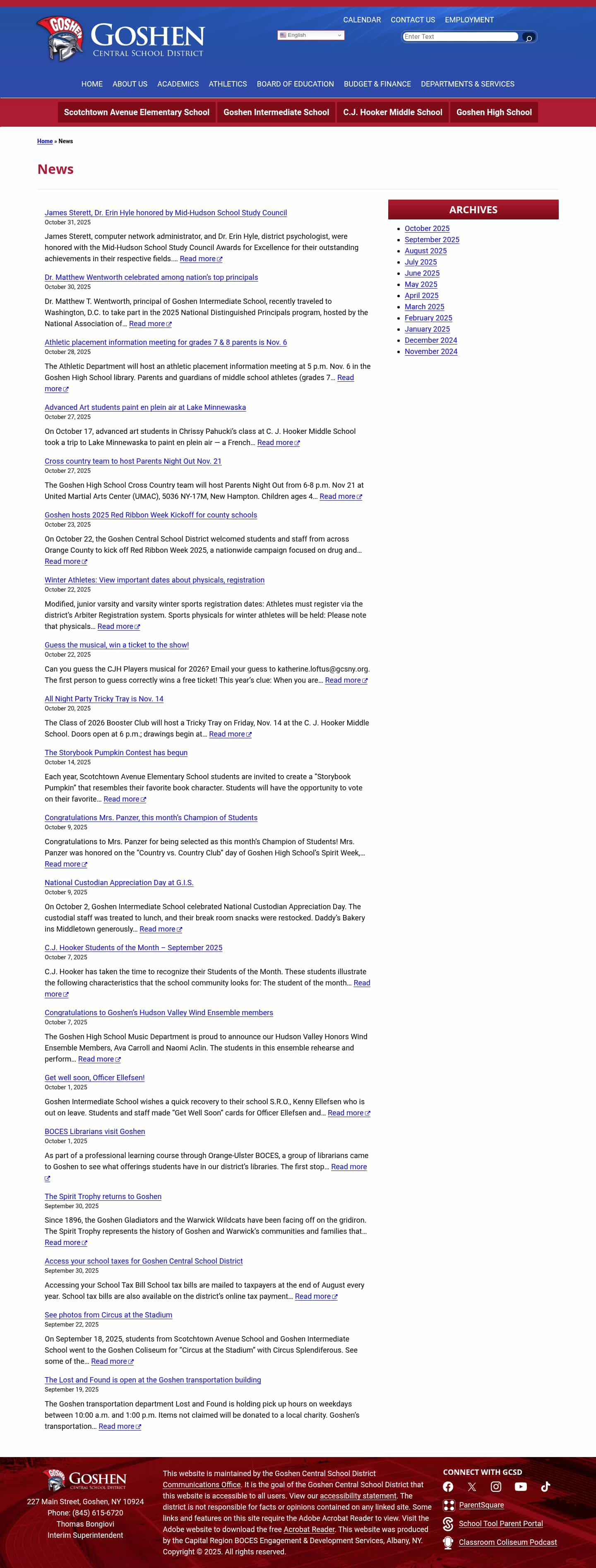 Latest website image capture