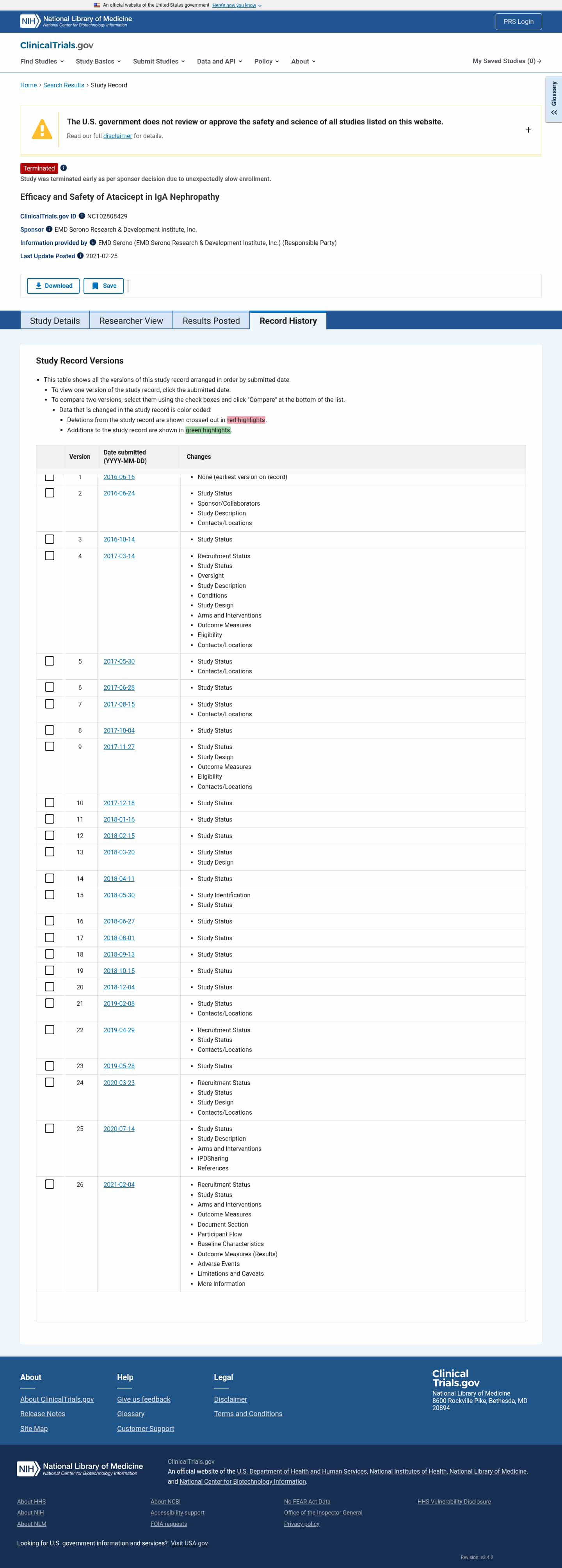 Latest website image capture