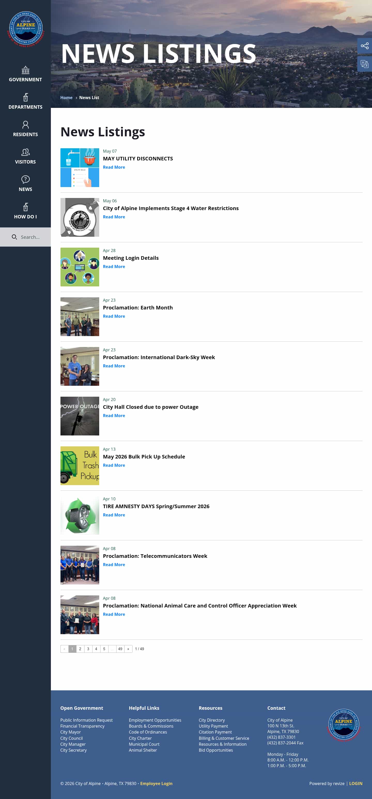 Latest website image capture