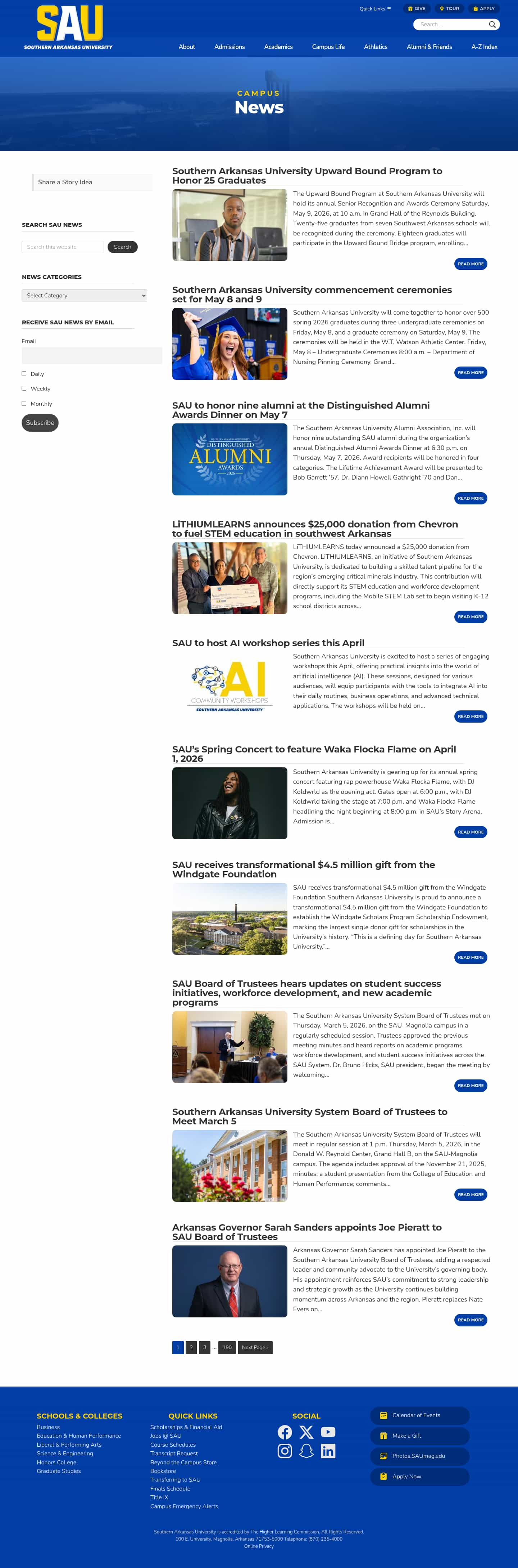 Latest website image capture