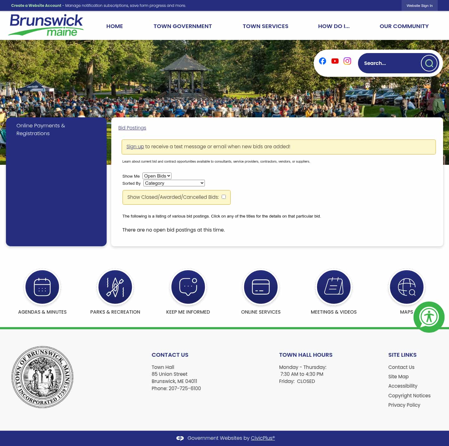 Latest website image capture