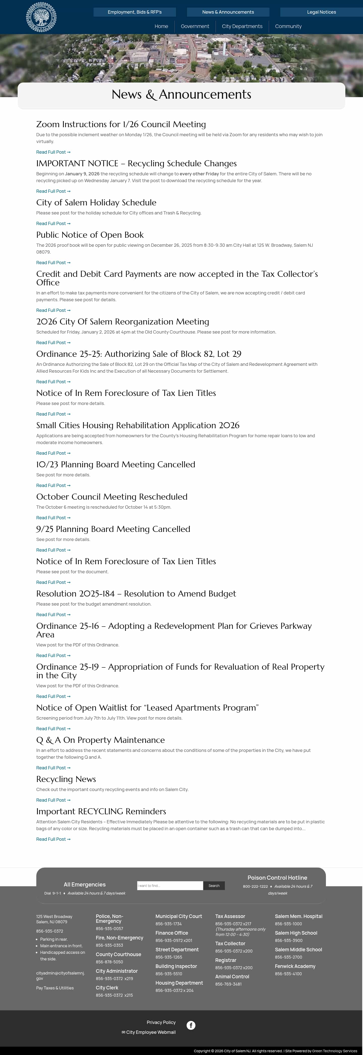 Latest website image capture