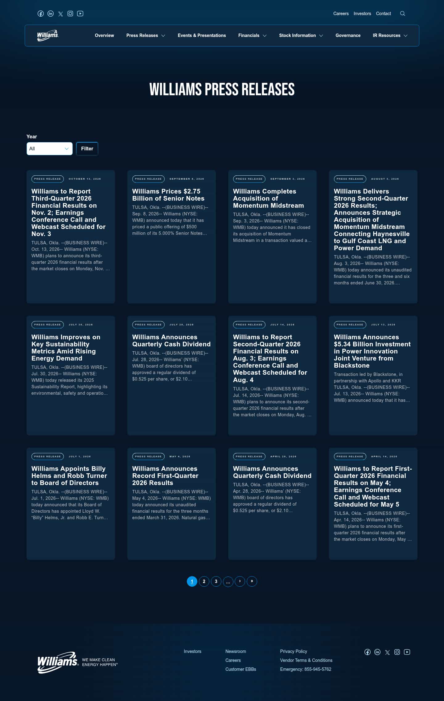 Latest website image capture