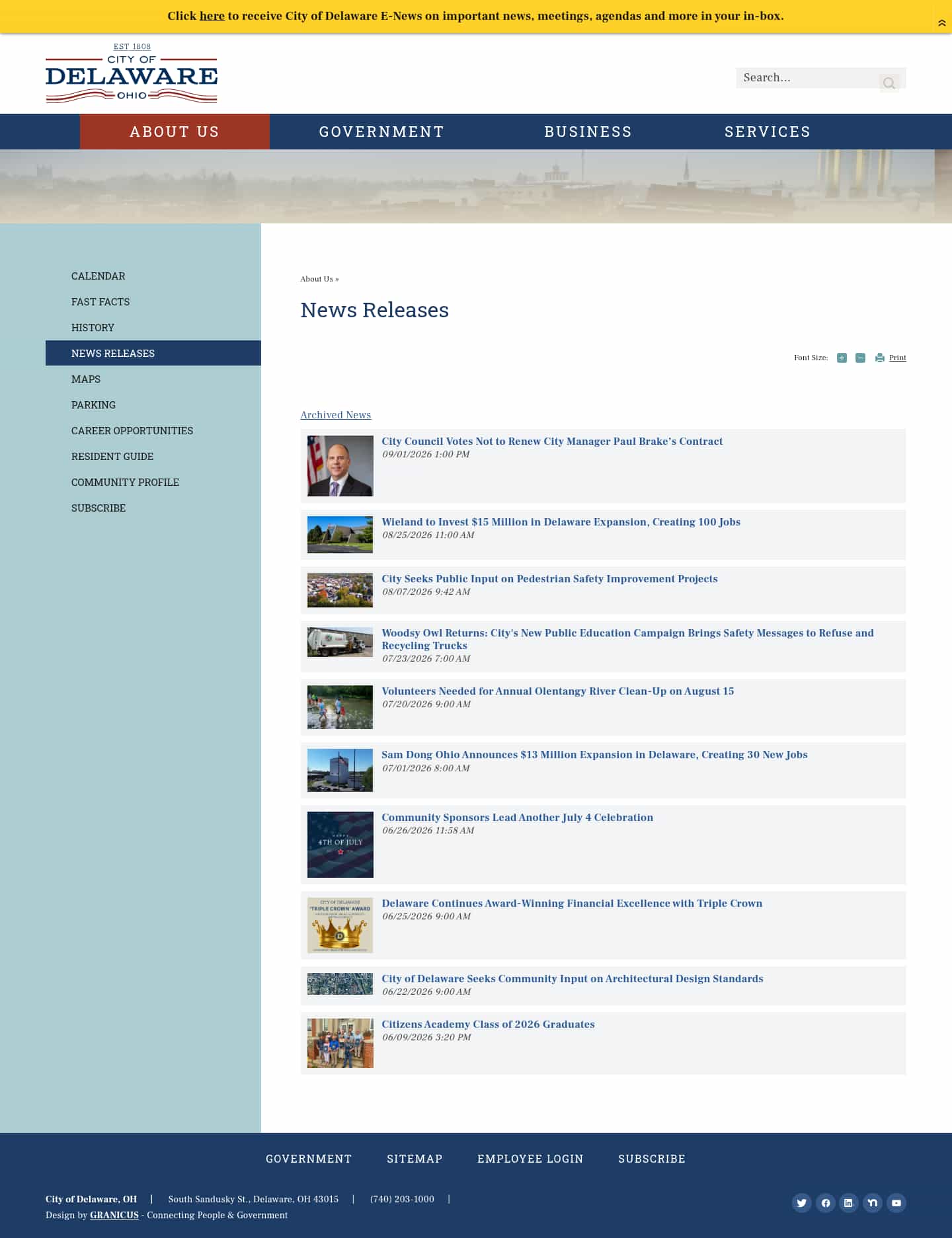 Latest website image capture