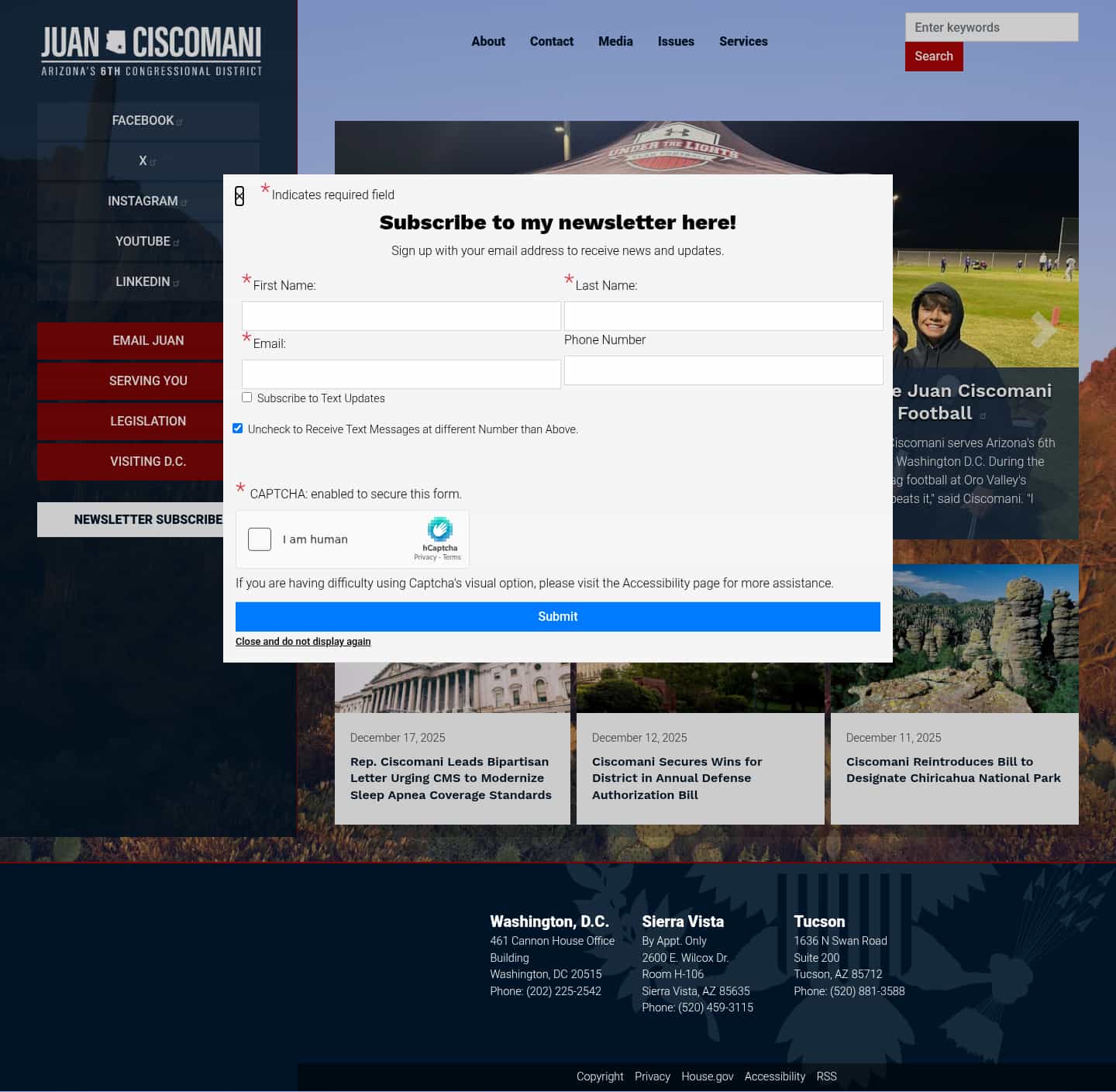 Latest website image capture