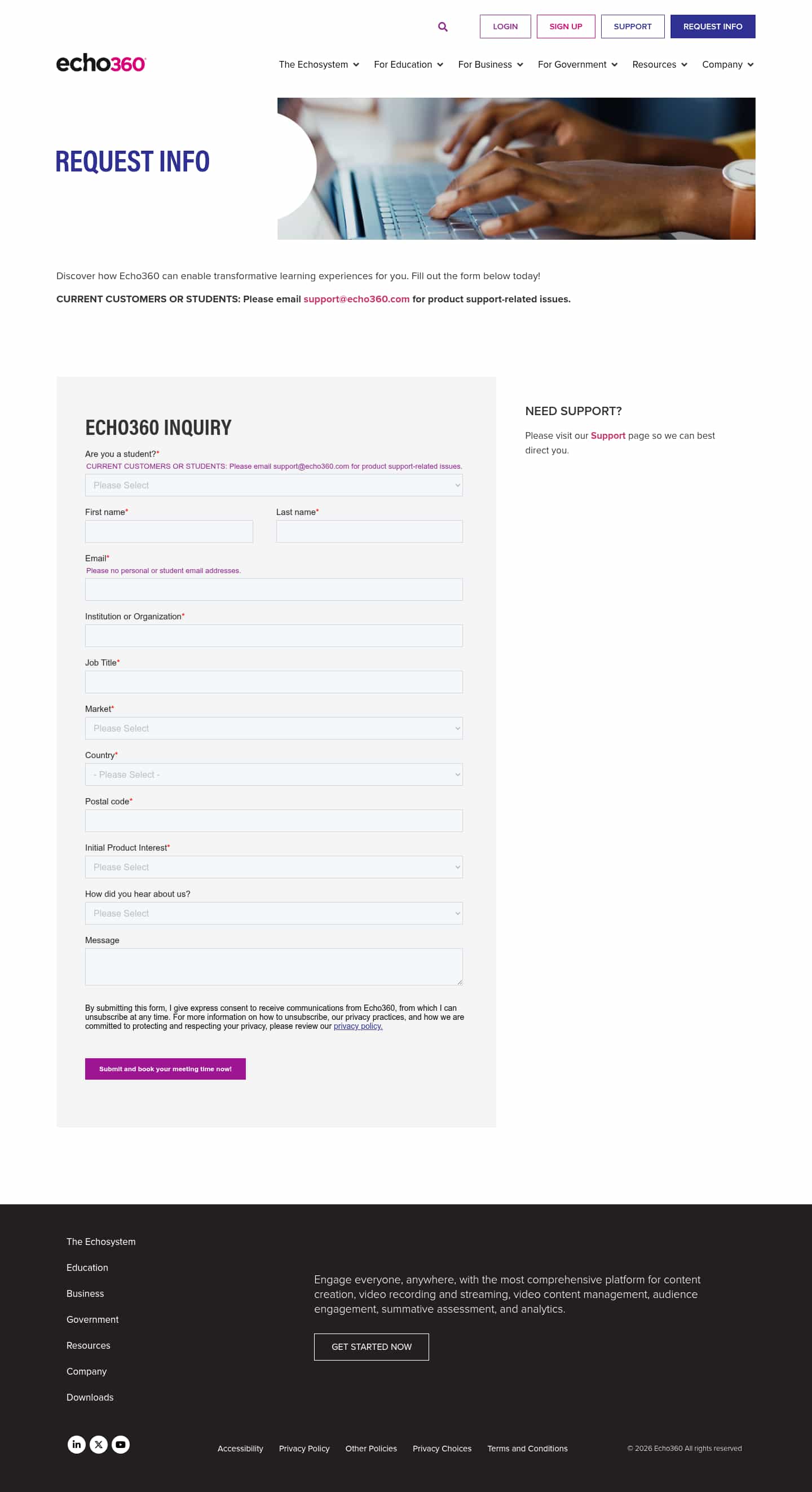 Latest website image capture