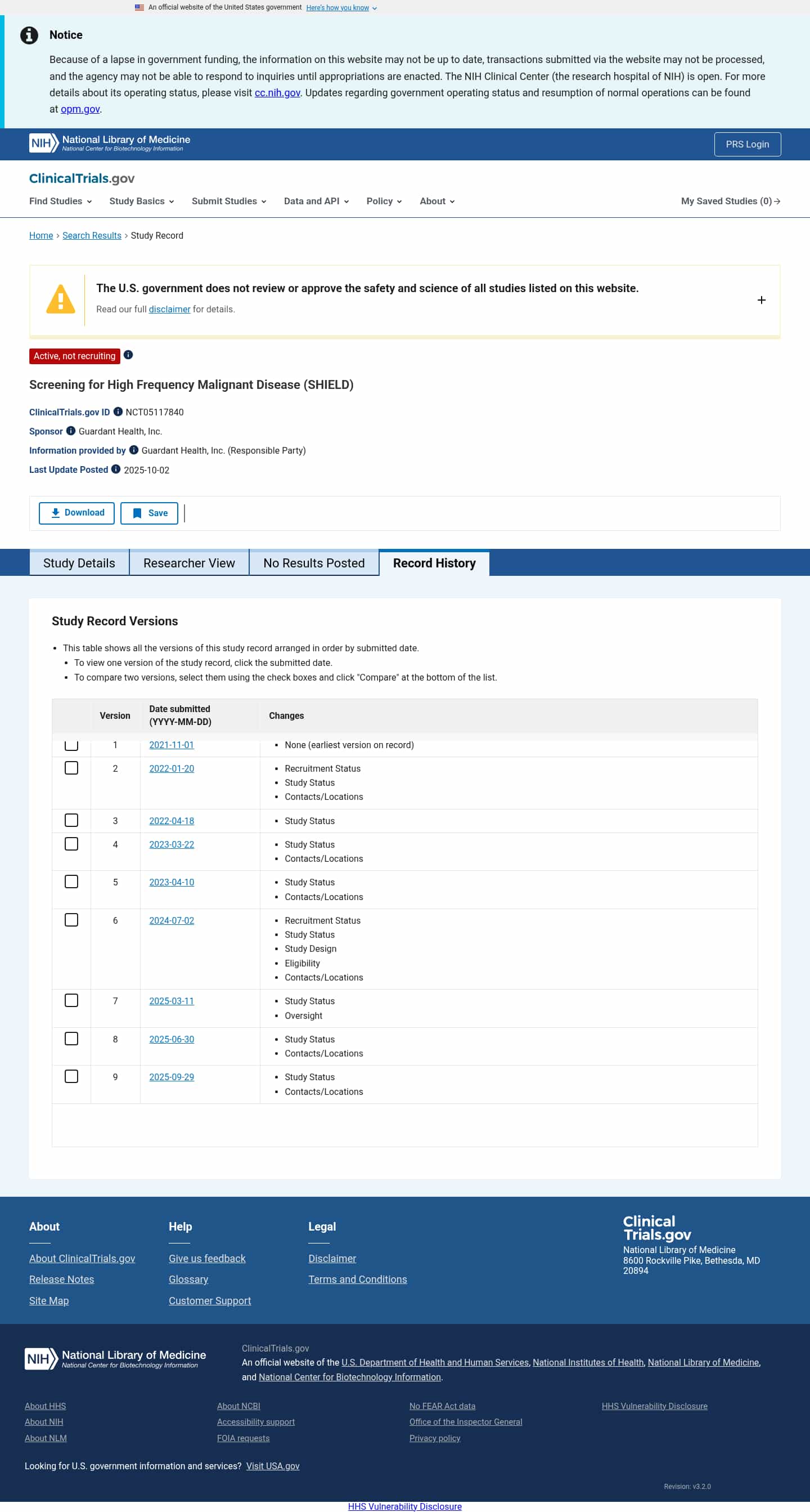 Latest website image capture