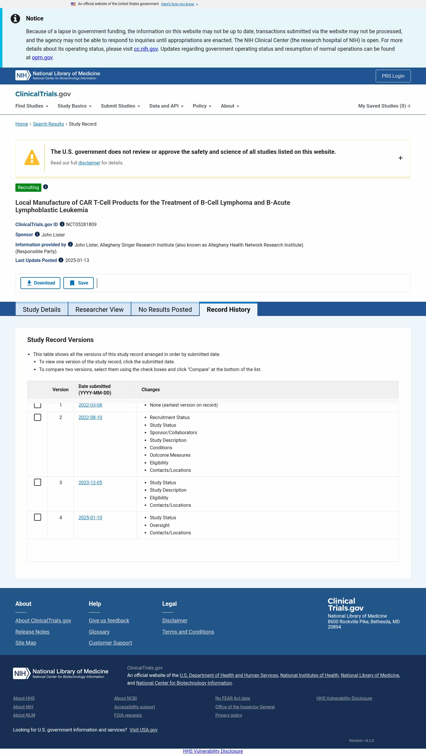 Latest website image capture