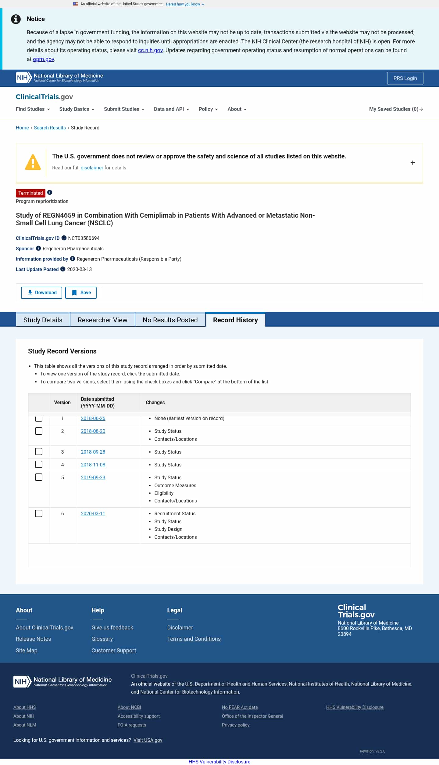 Latest website image capture