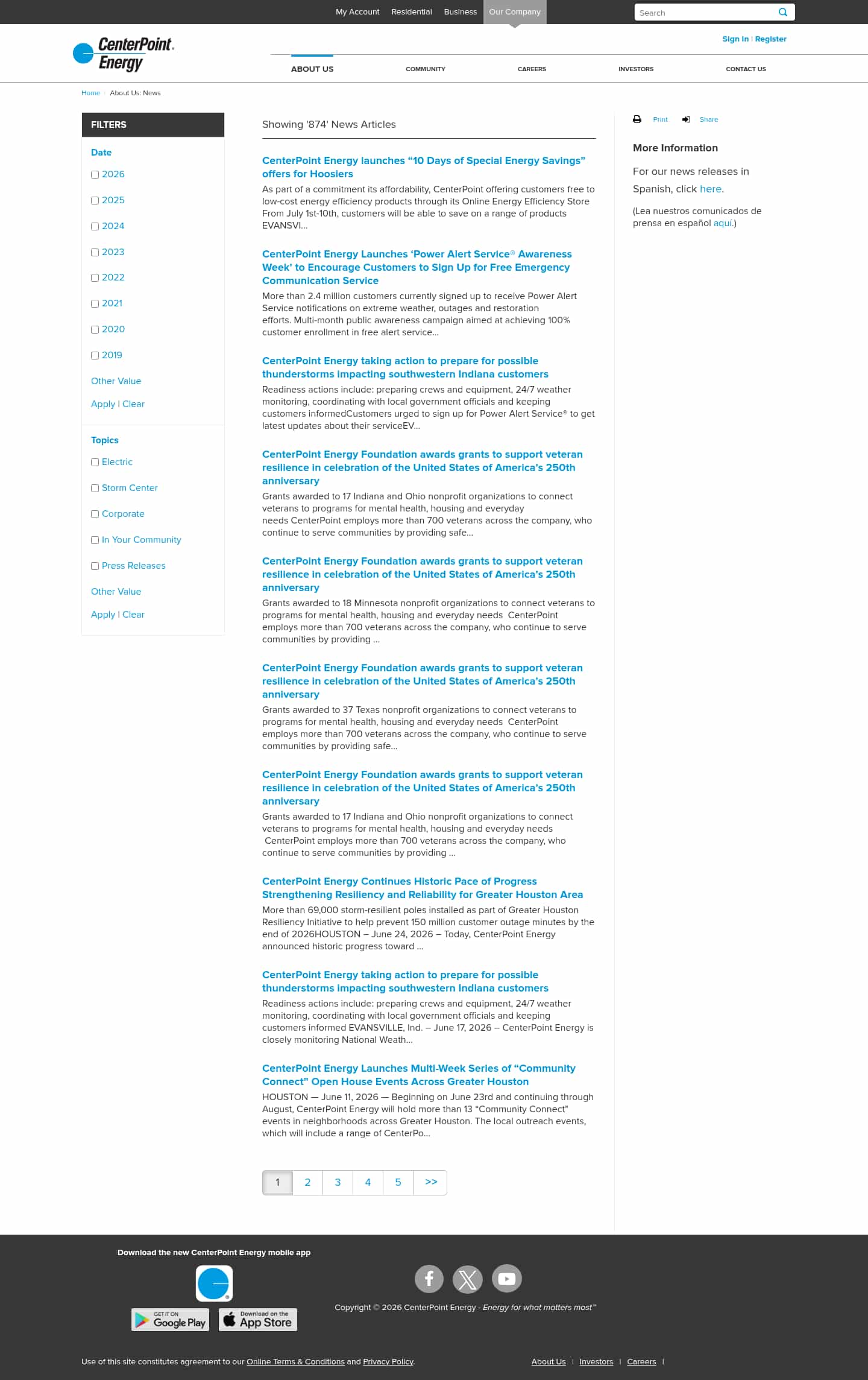 Latest website image capture