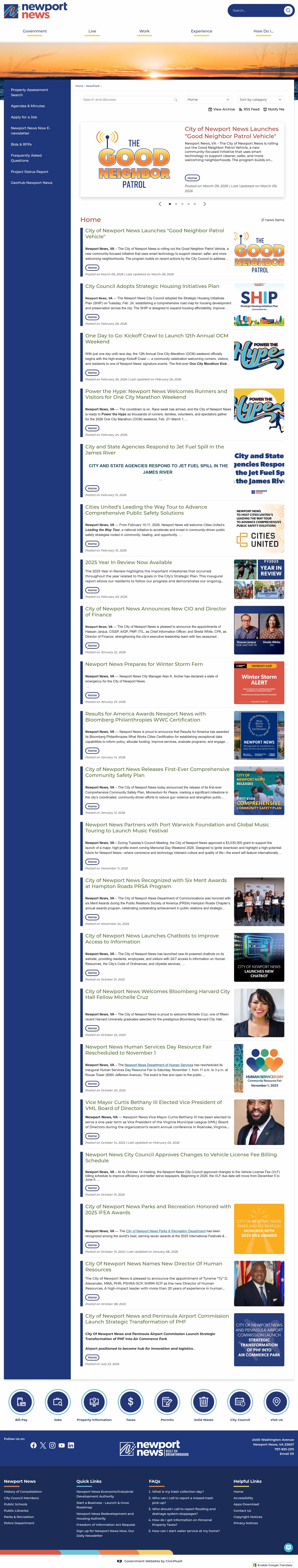 Latest website image capture