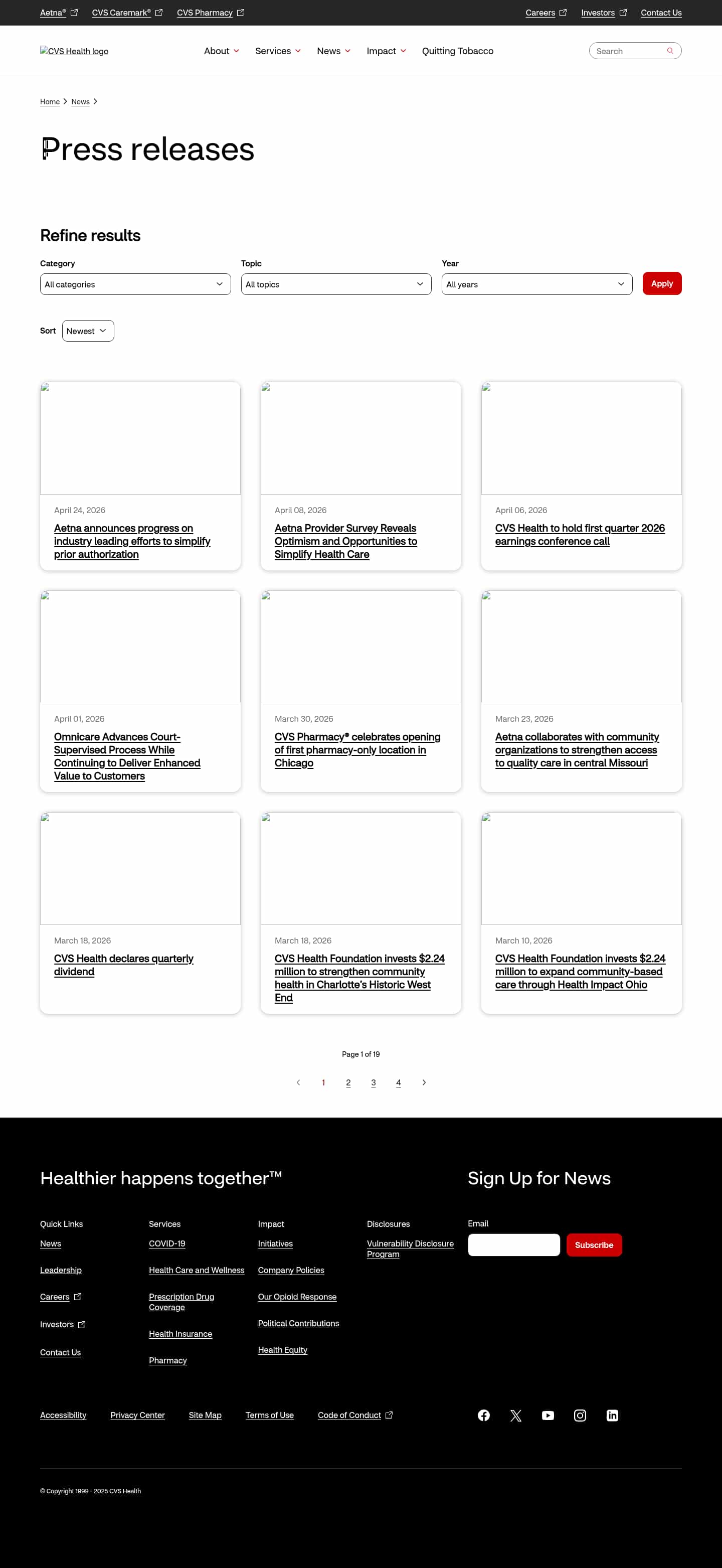 Latest website image capture