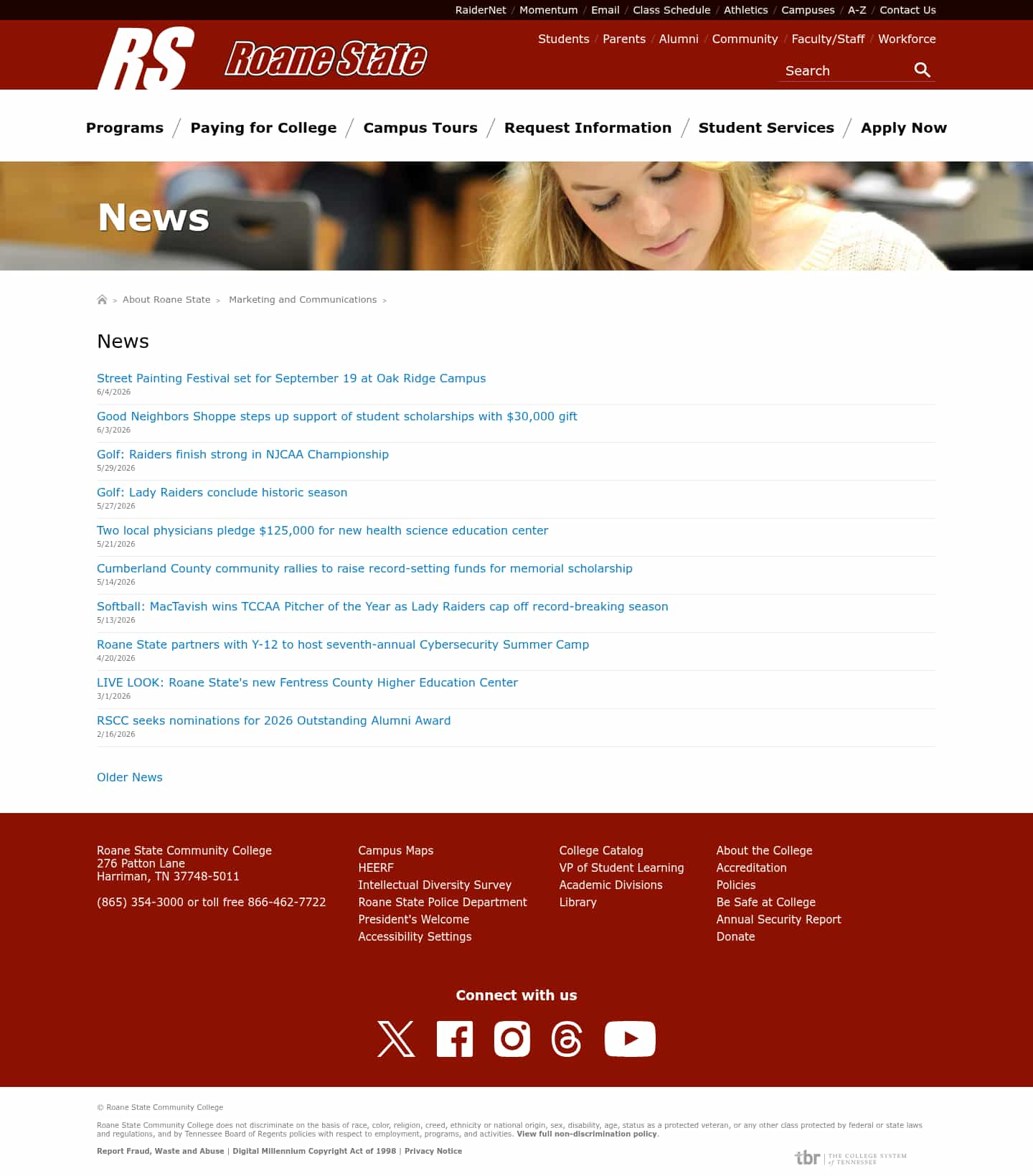 Latest website image capture