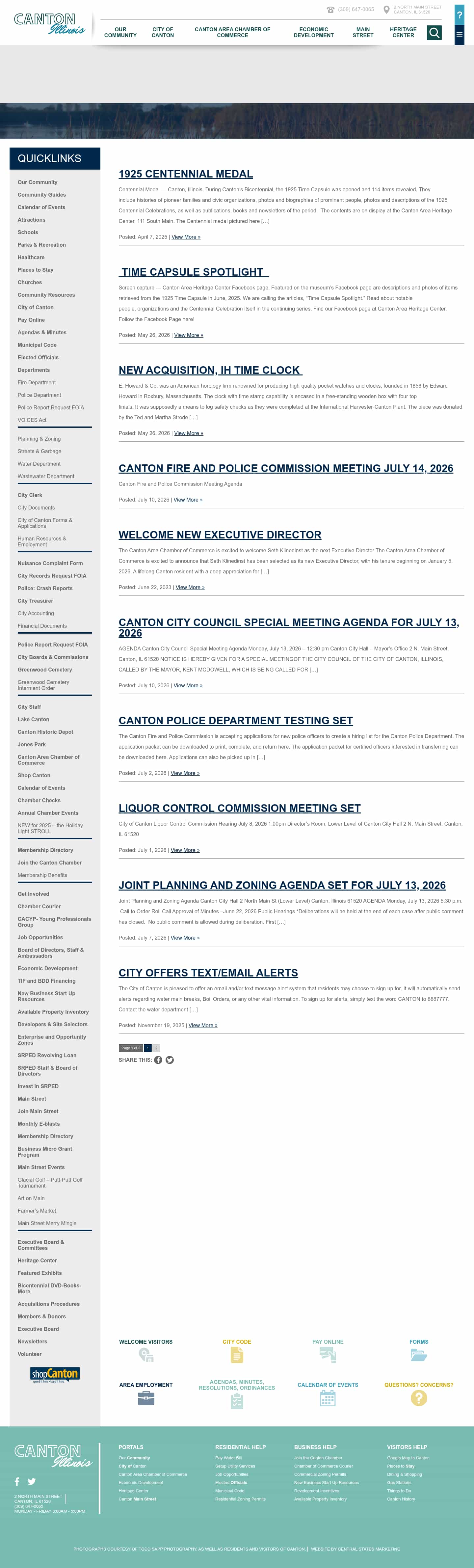Latest website image capture