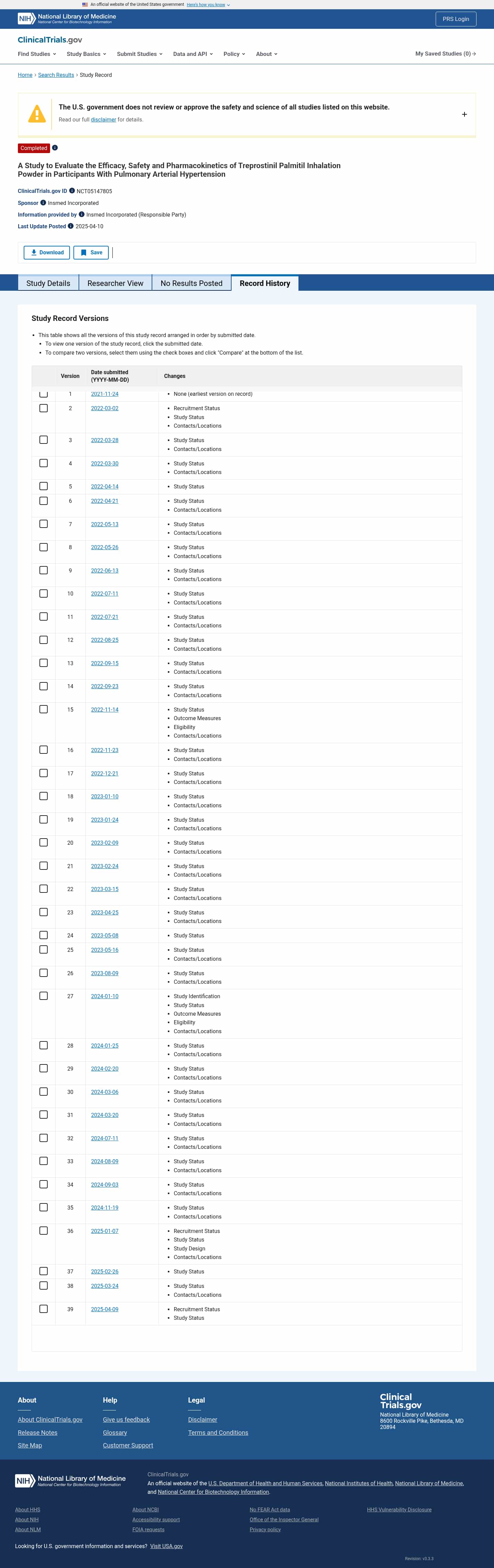 Latest website image capture