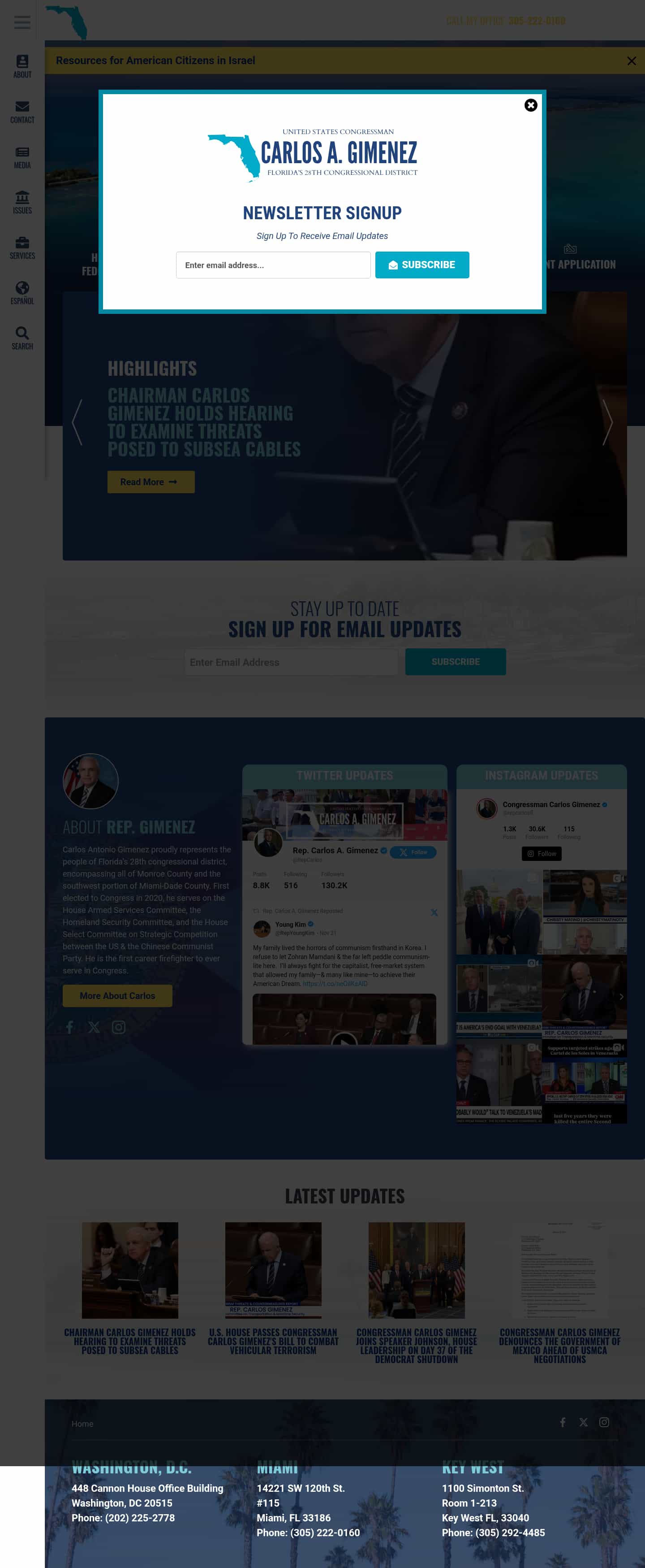 Latest website image capture