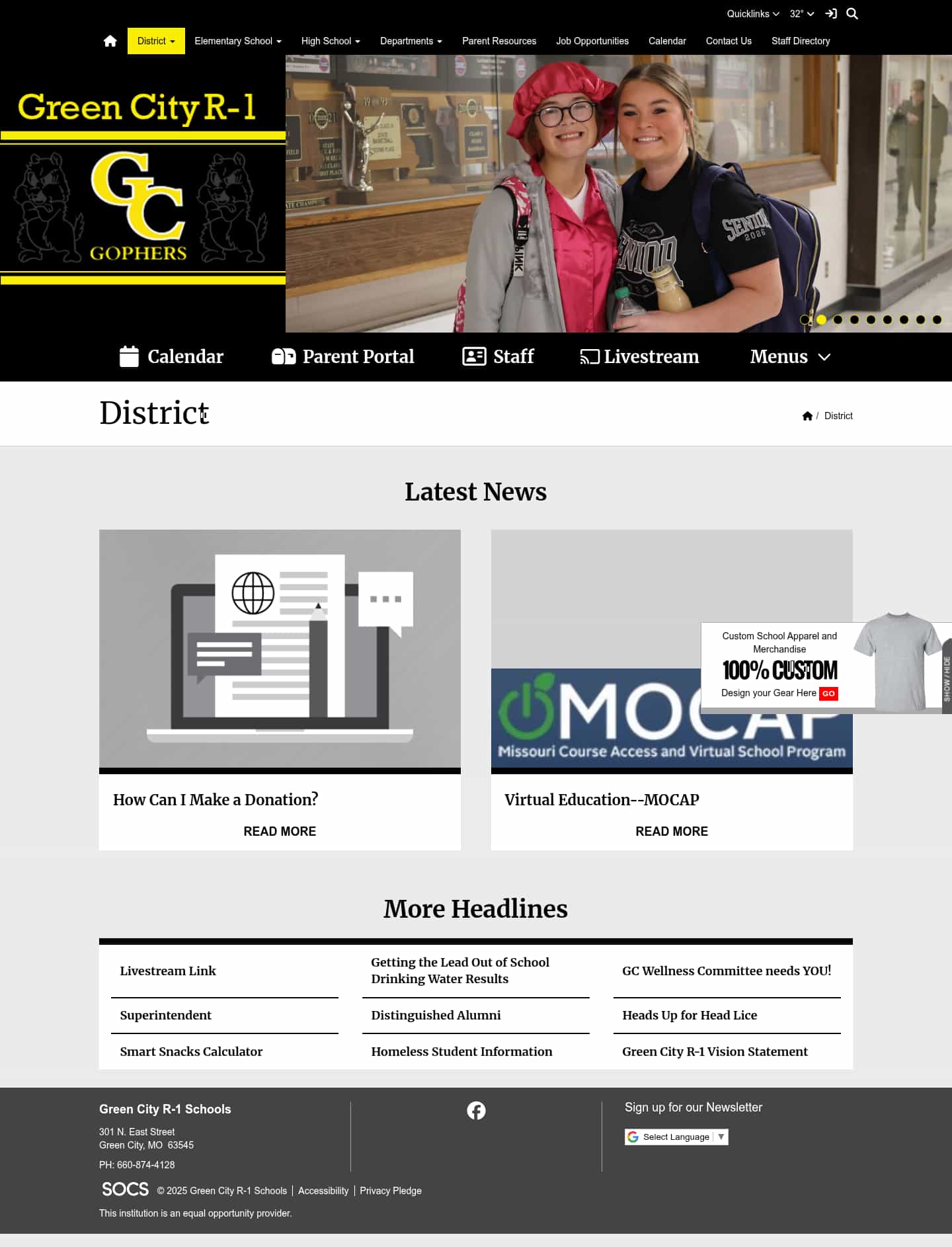 Latest website image capture