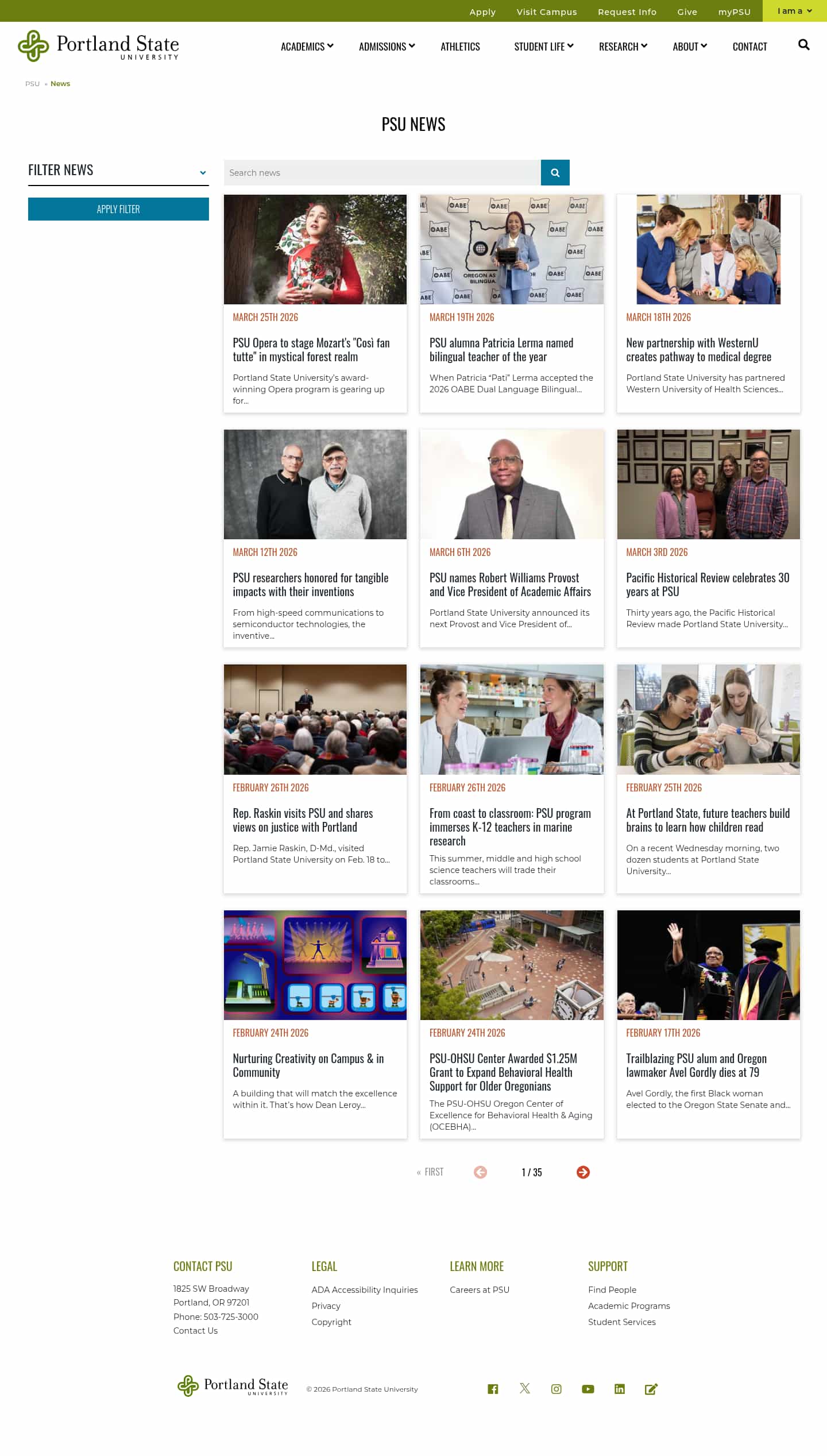 Latest website image capture