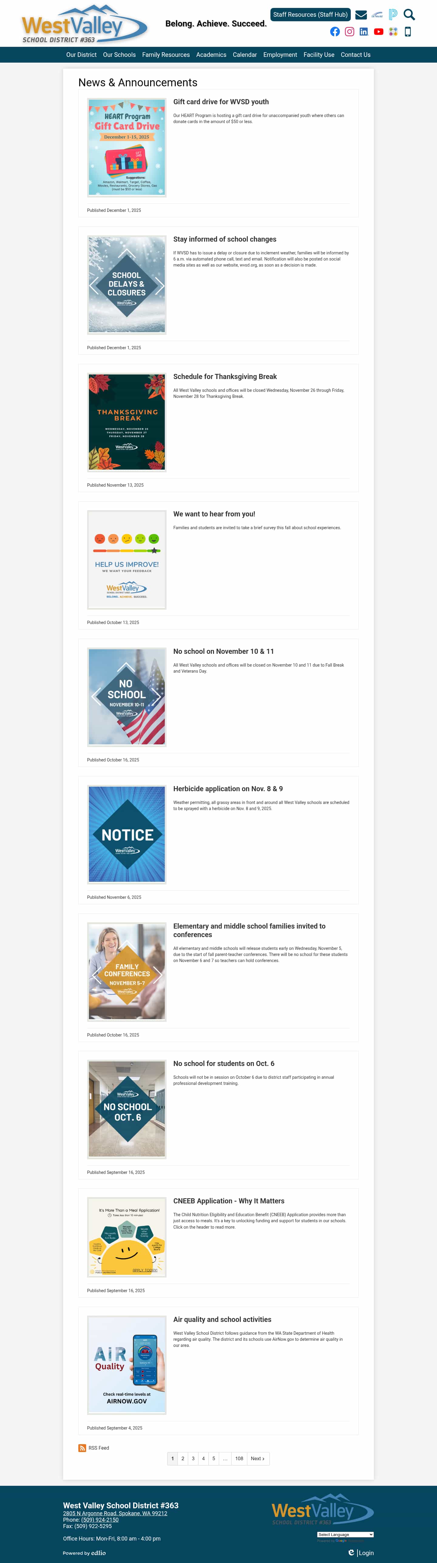 Latest website image capture