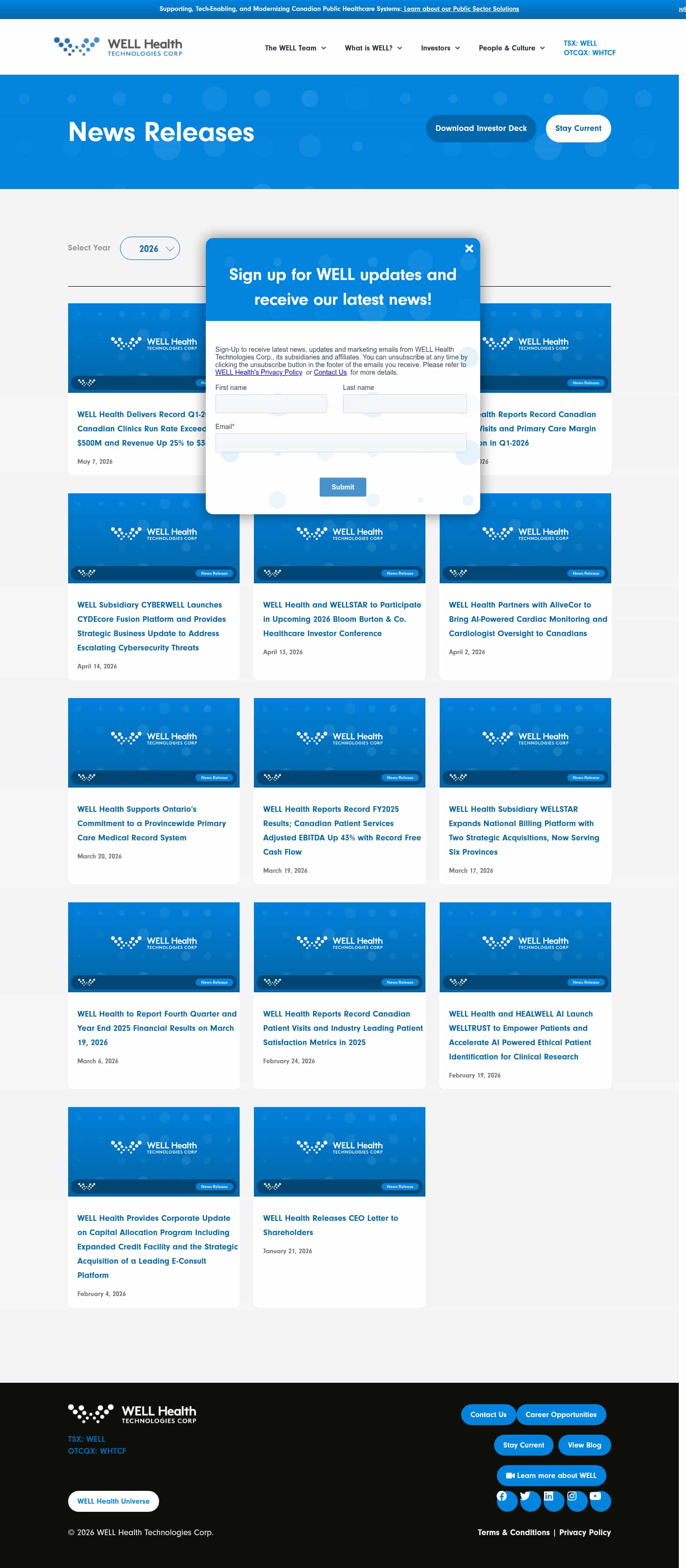 Latest website image capture