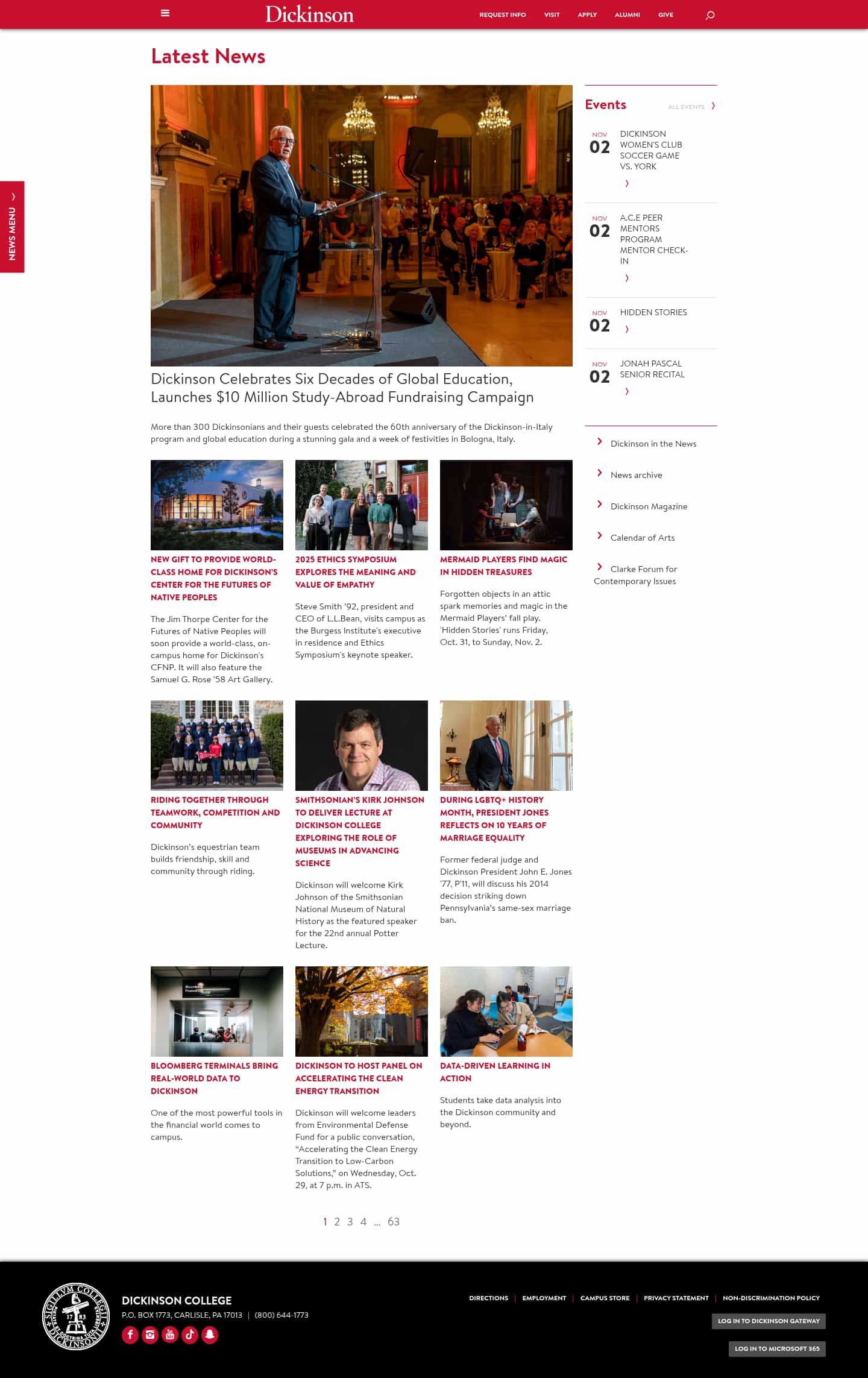 Latest website image capture