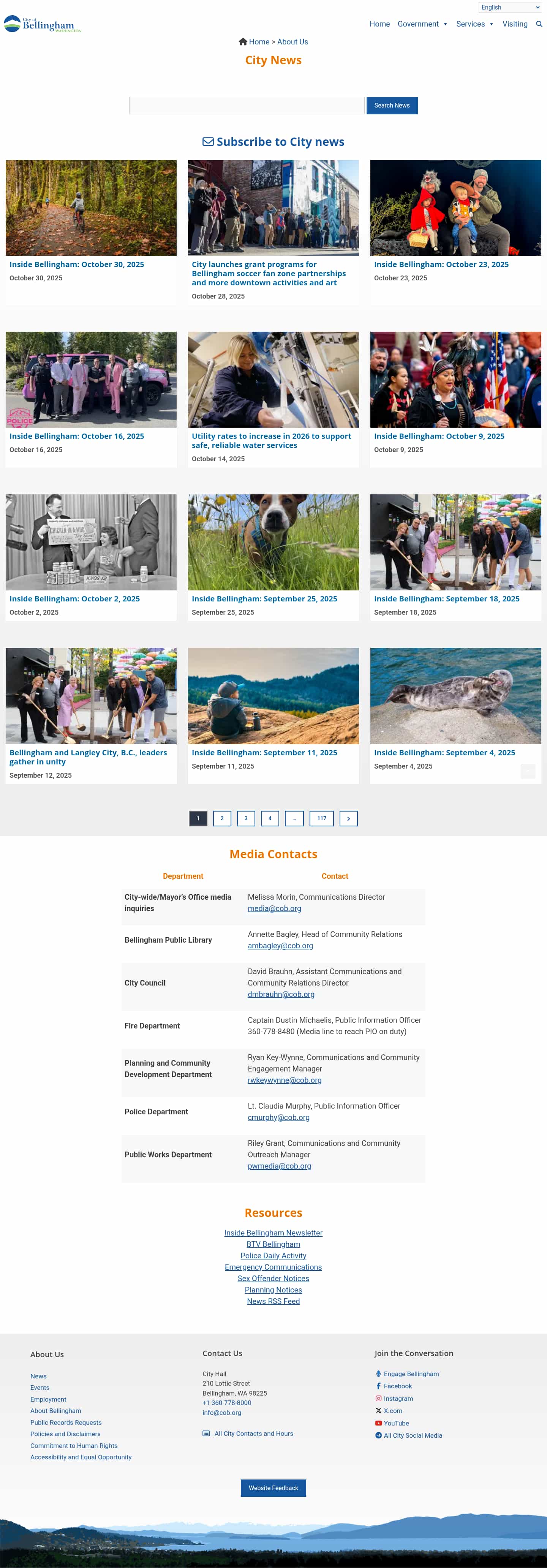 Latest website image capture