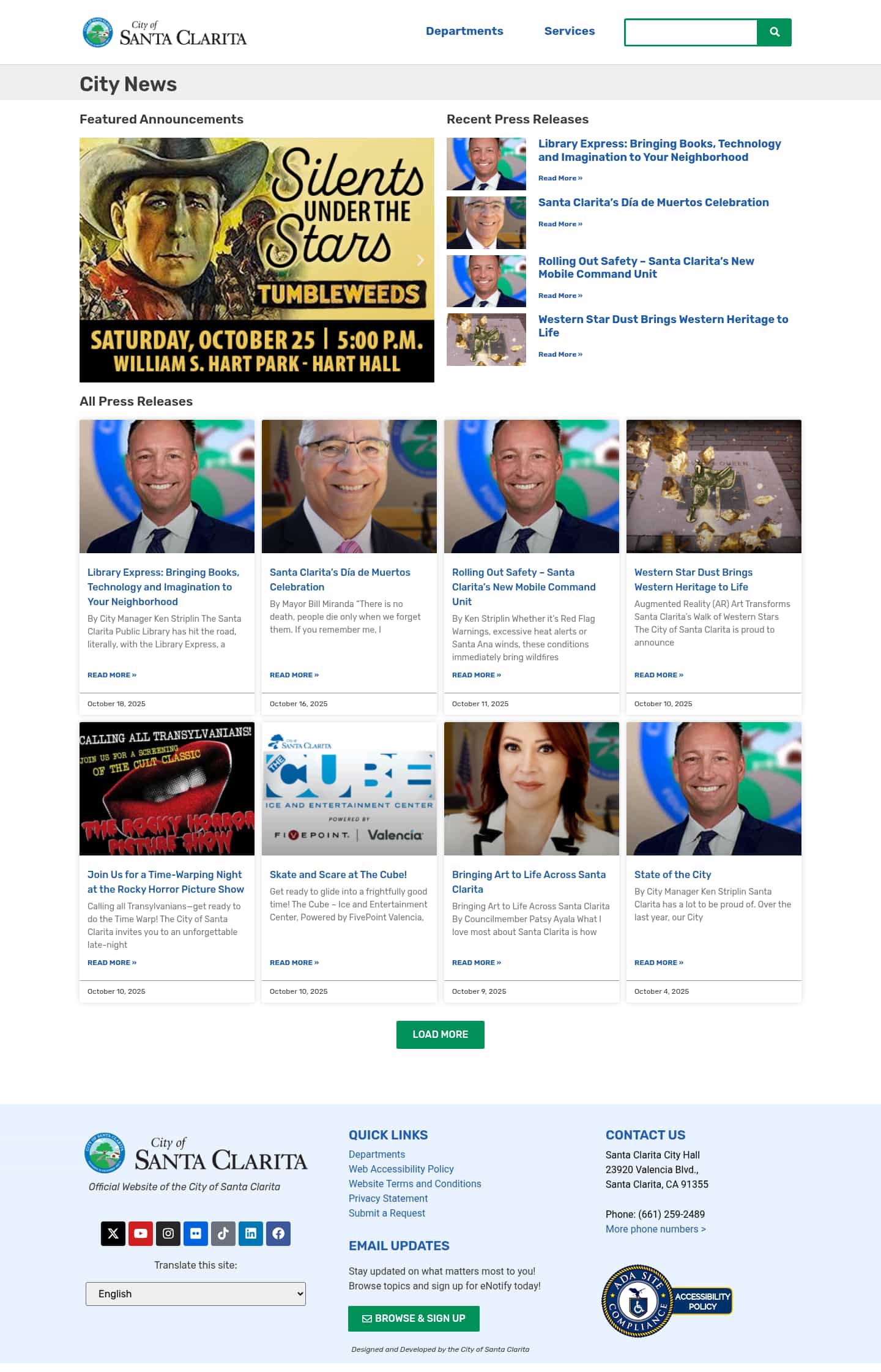 Latest website image capture