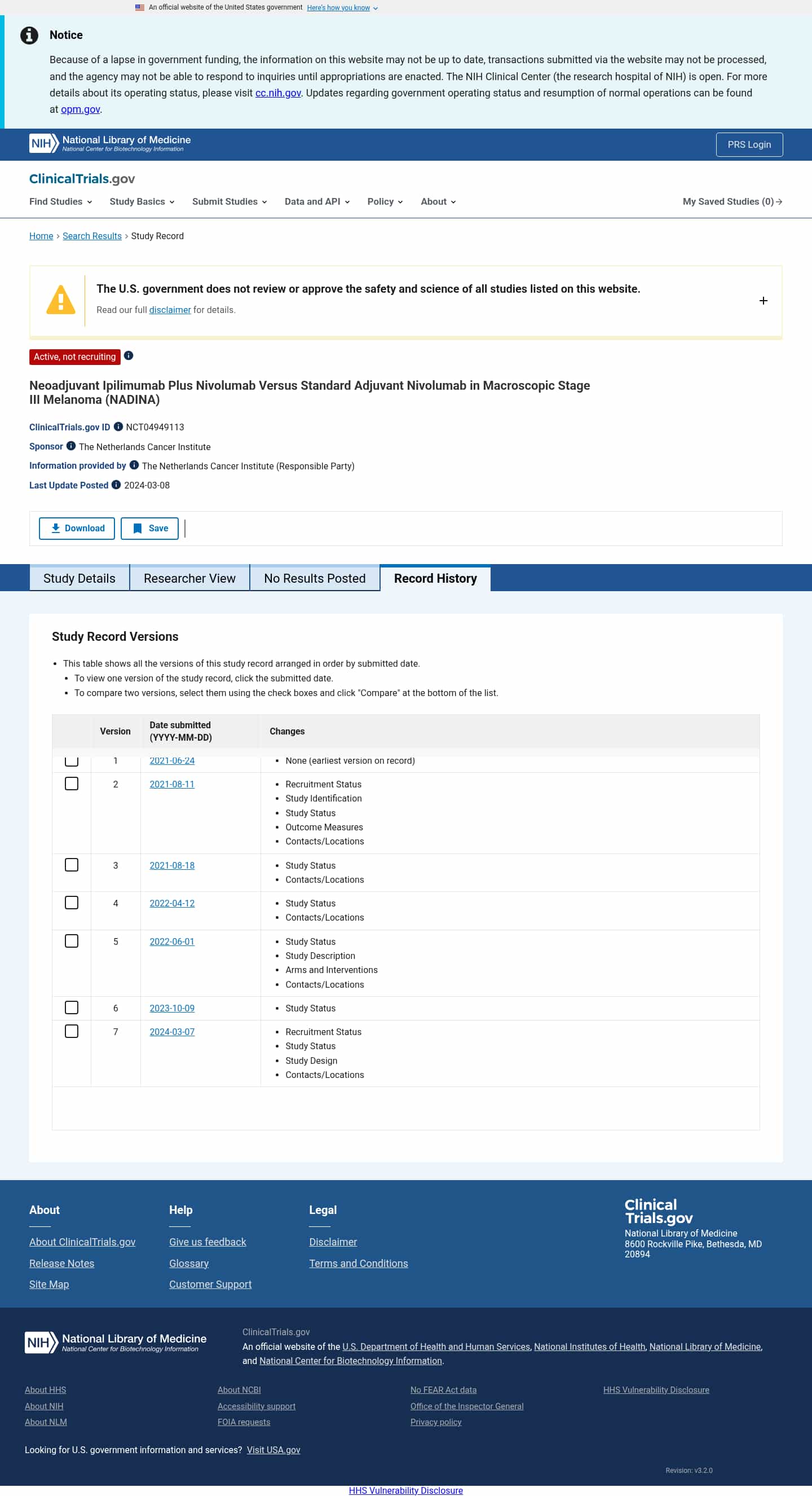 Latest website image capture
