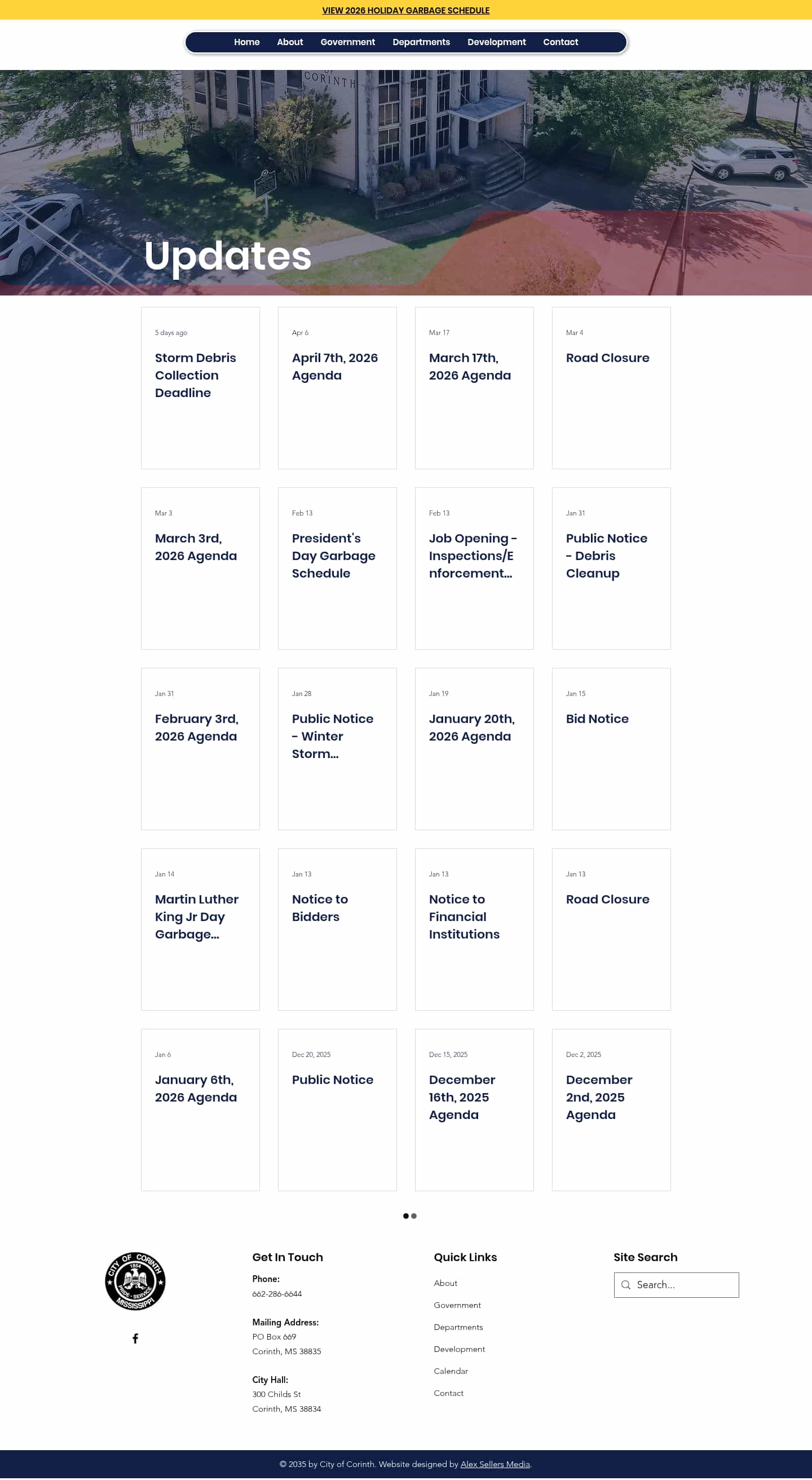 Latest website image capture