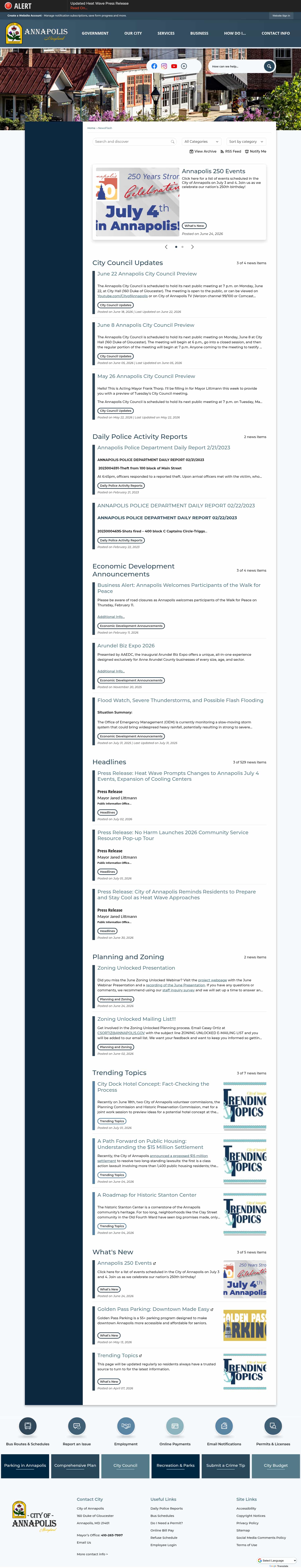 Latest website image capture