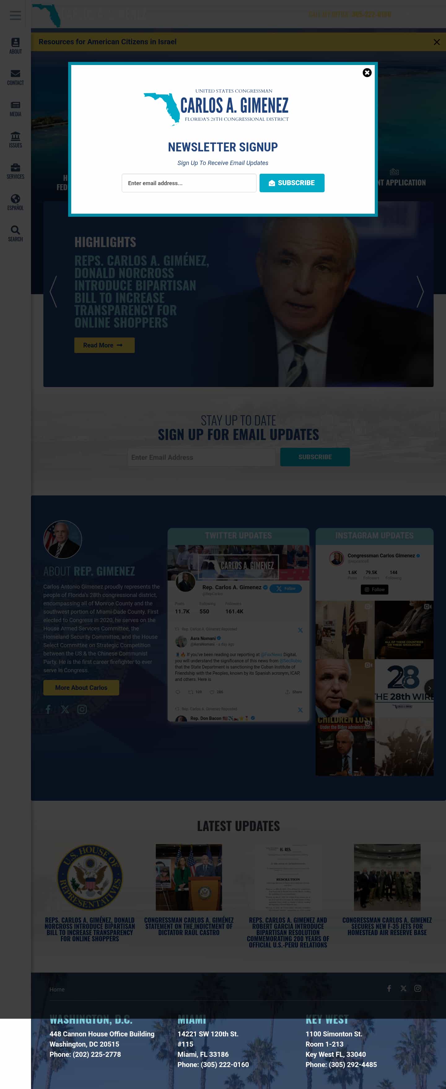 Latest website image capture