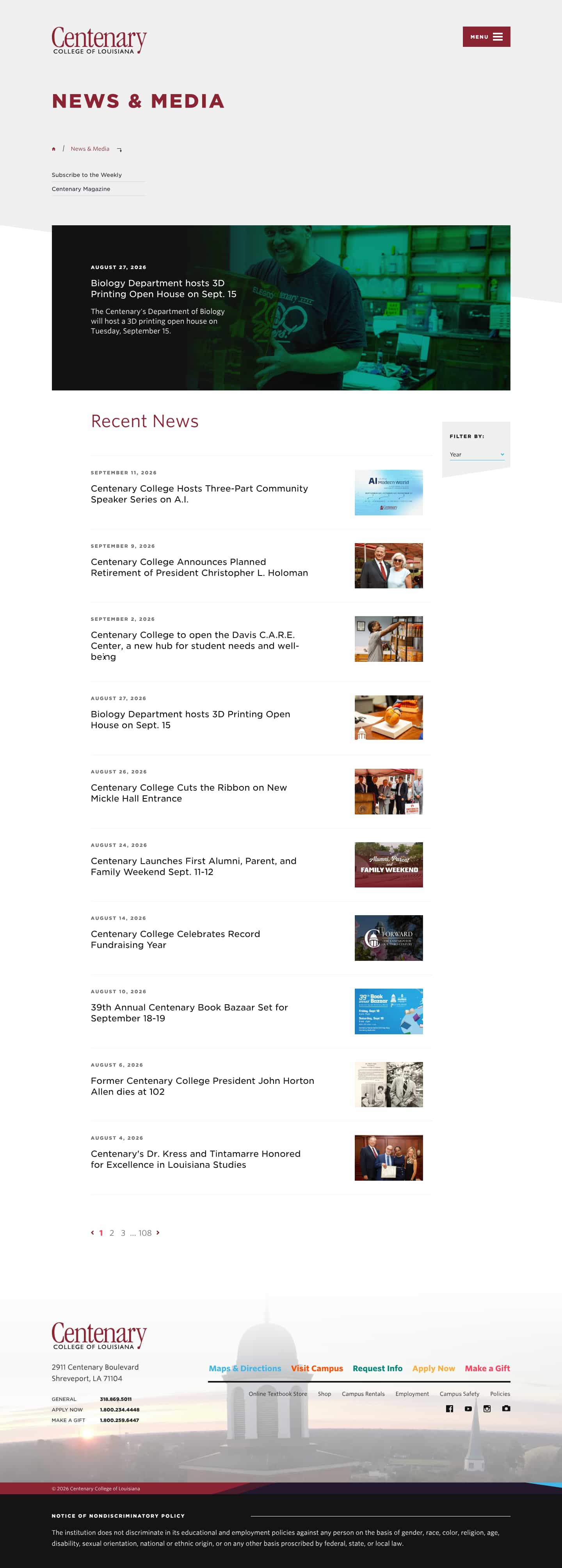 Latest website image capture