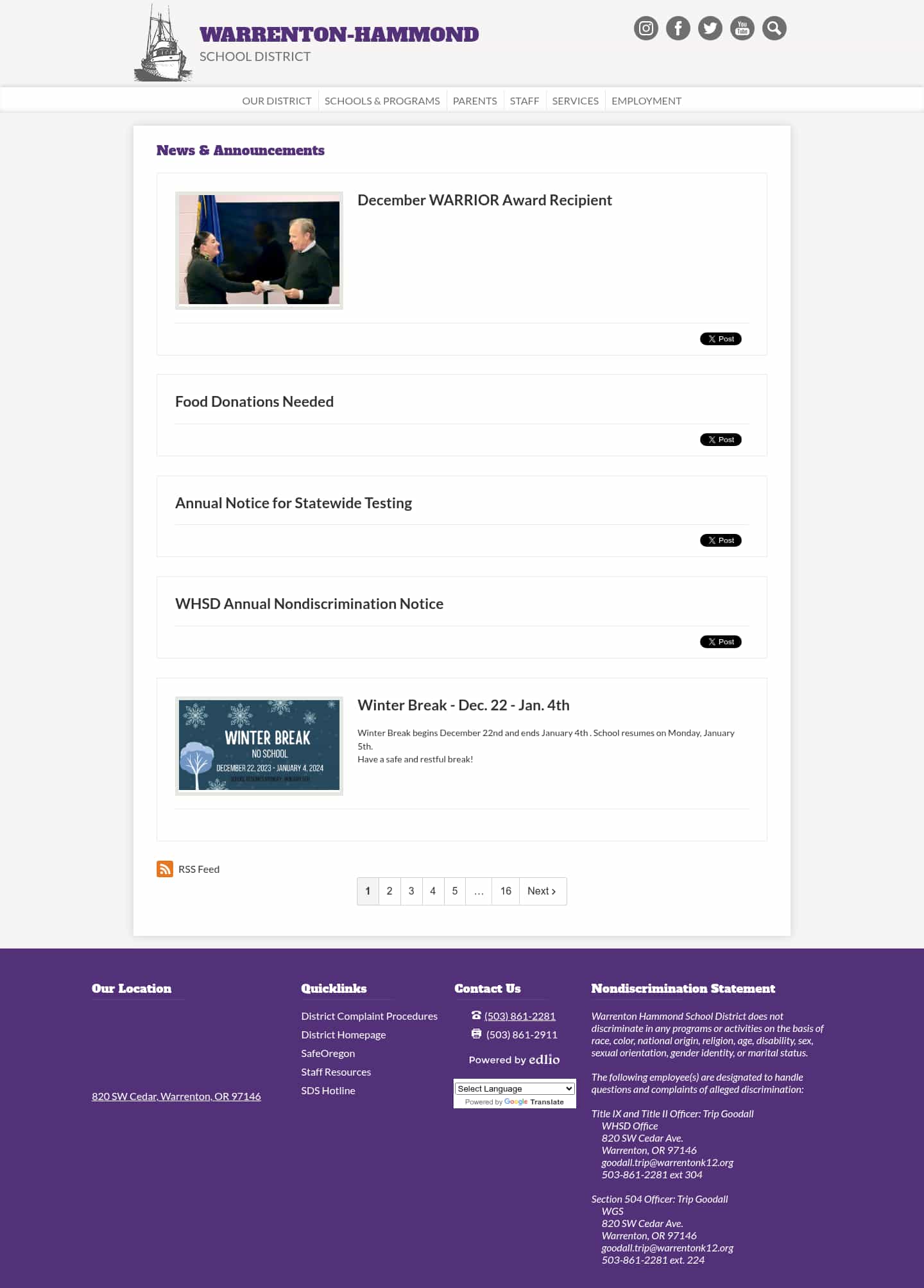 Latest website image capture