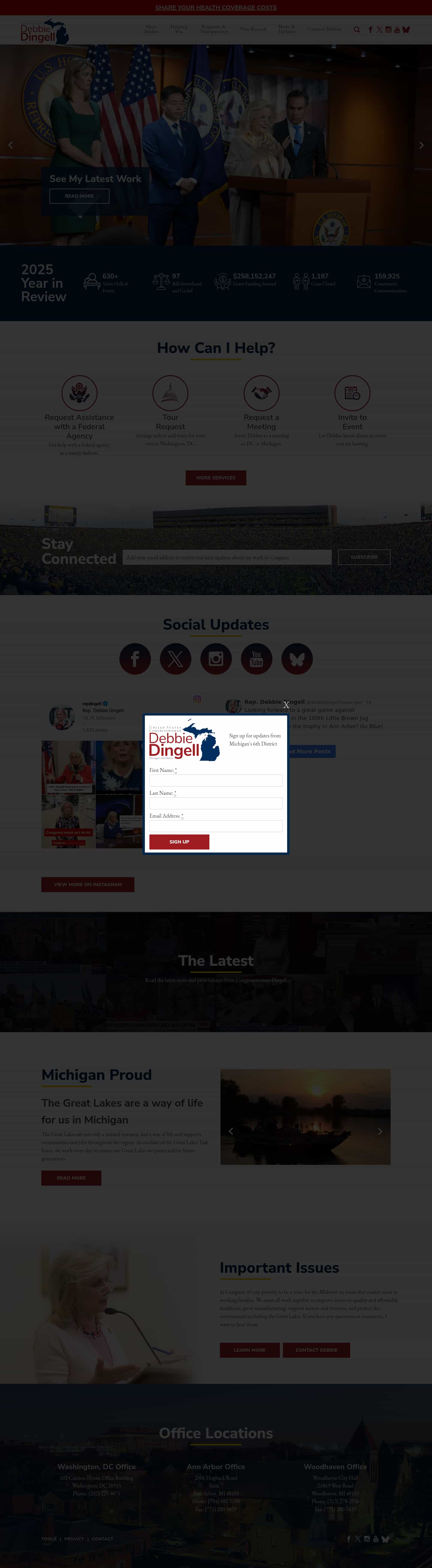 Latest website image capture