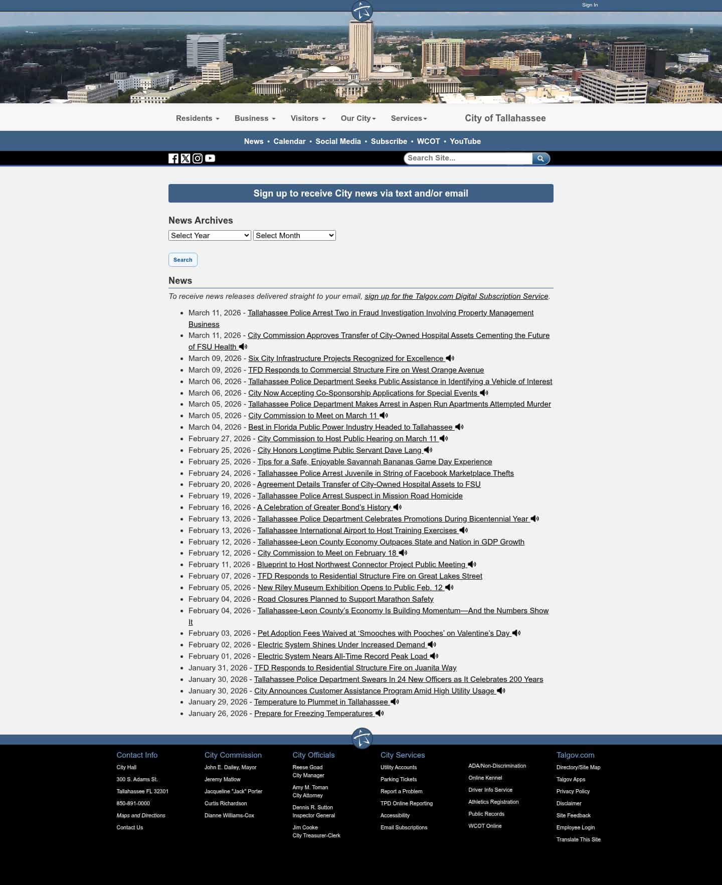 Latest website image capture