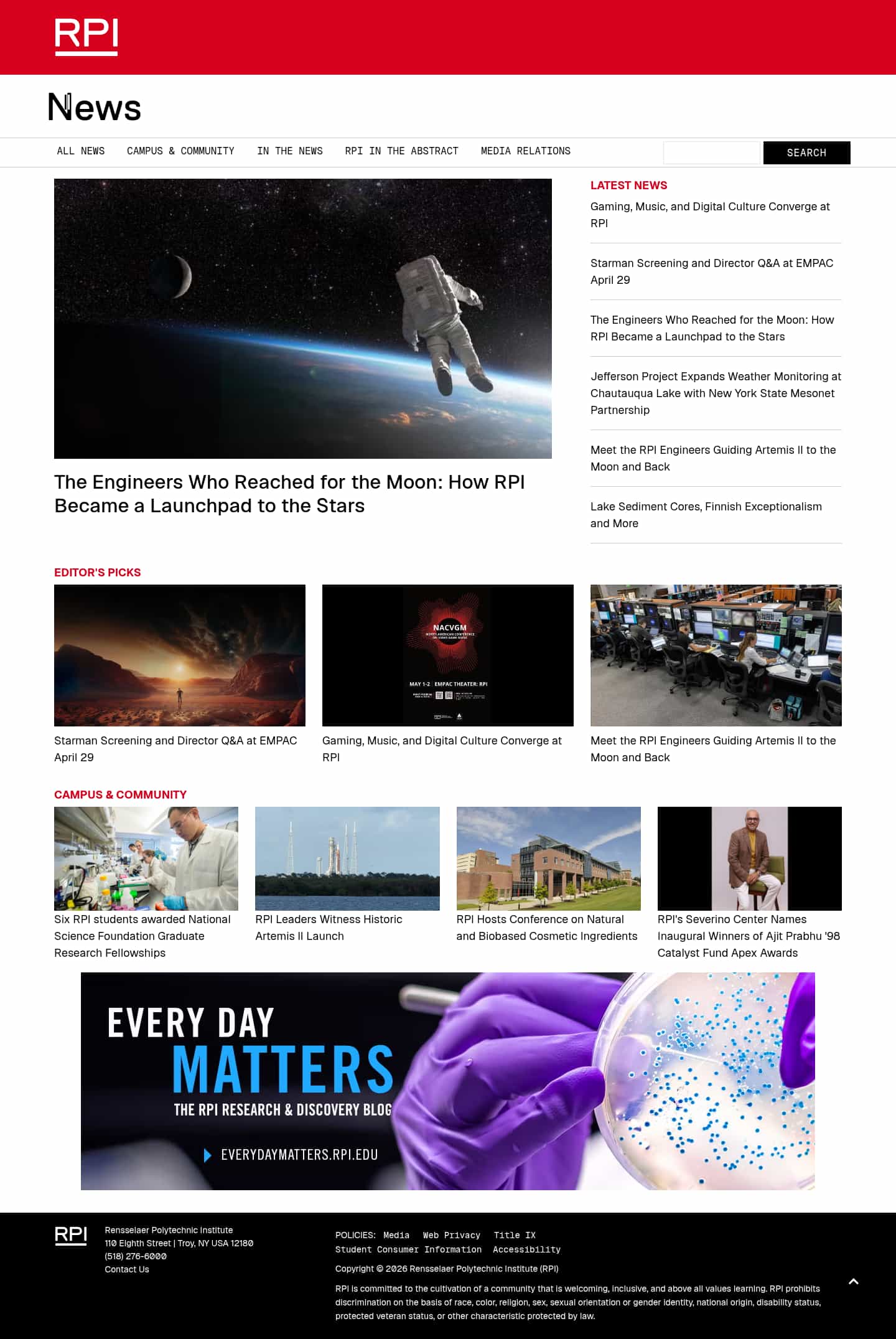 Latest website image capture