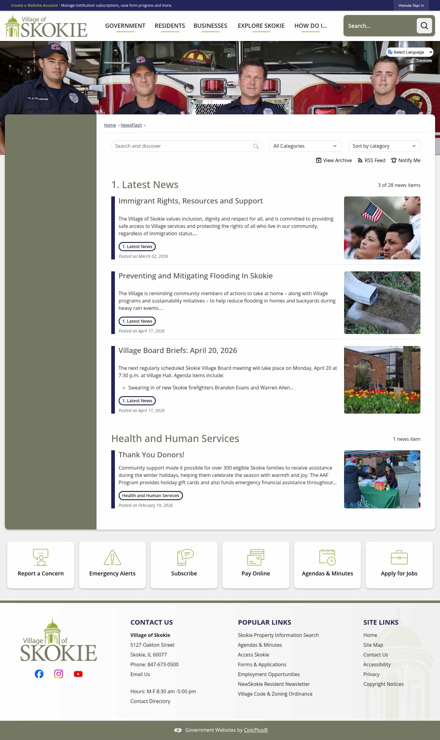 Latest website image capture